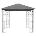 KONIFERA Pavillon »Athen«, BxT: 300x300 cm, Blätter-Optik, inkl. 4 Seitenteile und Ersatzdach