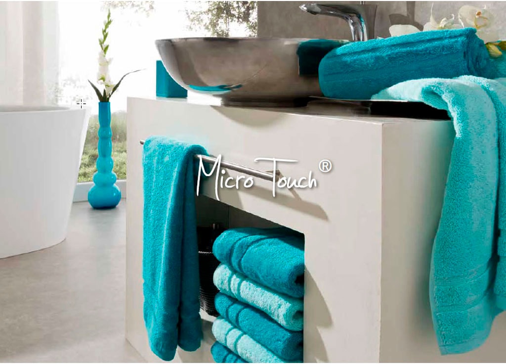 Egeria Handtuch »Micro Touch«, (1 & St.), und flauschig, schnell Baumwolle Streifenbordüre, saugfähig extrem bequem bestellen 100