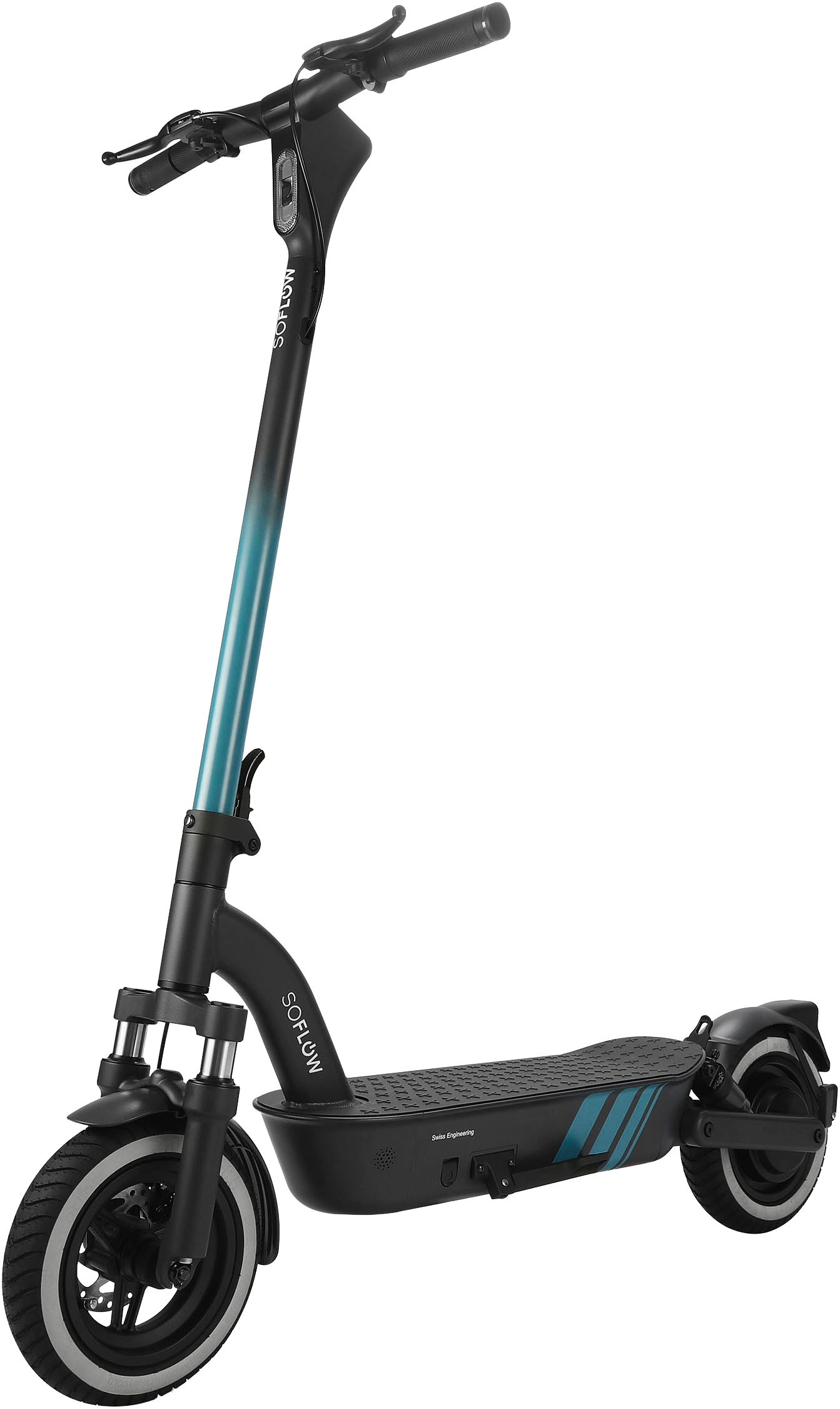 SOFLOW E-Scooter »SO4 PRO GT« mit Straßenzulassung, ABE, Apple Find My, 100 km Reichweite, 10 Zoll anthrazit Austauschbarer Akku mit 864 Wh und...