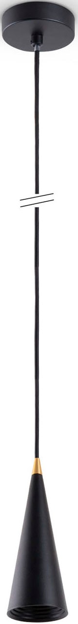Paco Home Pendelleuchte »ROLLINA«, Leuchtmittel GU10 | ohne Leuchtmittel, Hängeleuchte Esszimmer Küchenlampe Metall Industrial Design GU10