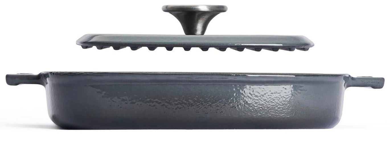 WOLL Grillpfanne »Iron«, Gusseisen, (1 tlg.), 24x24 cm, Induktion