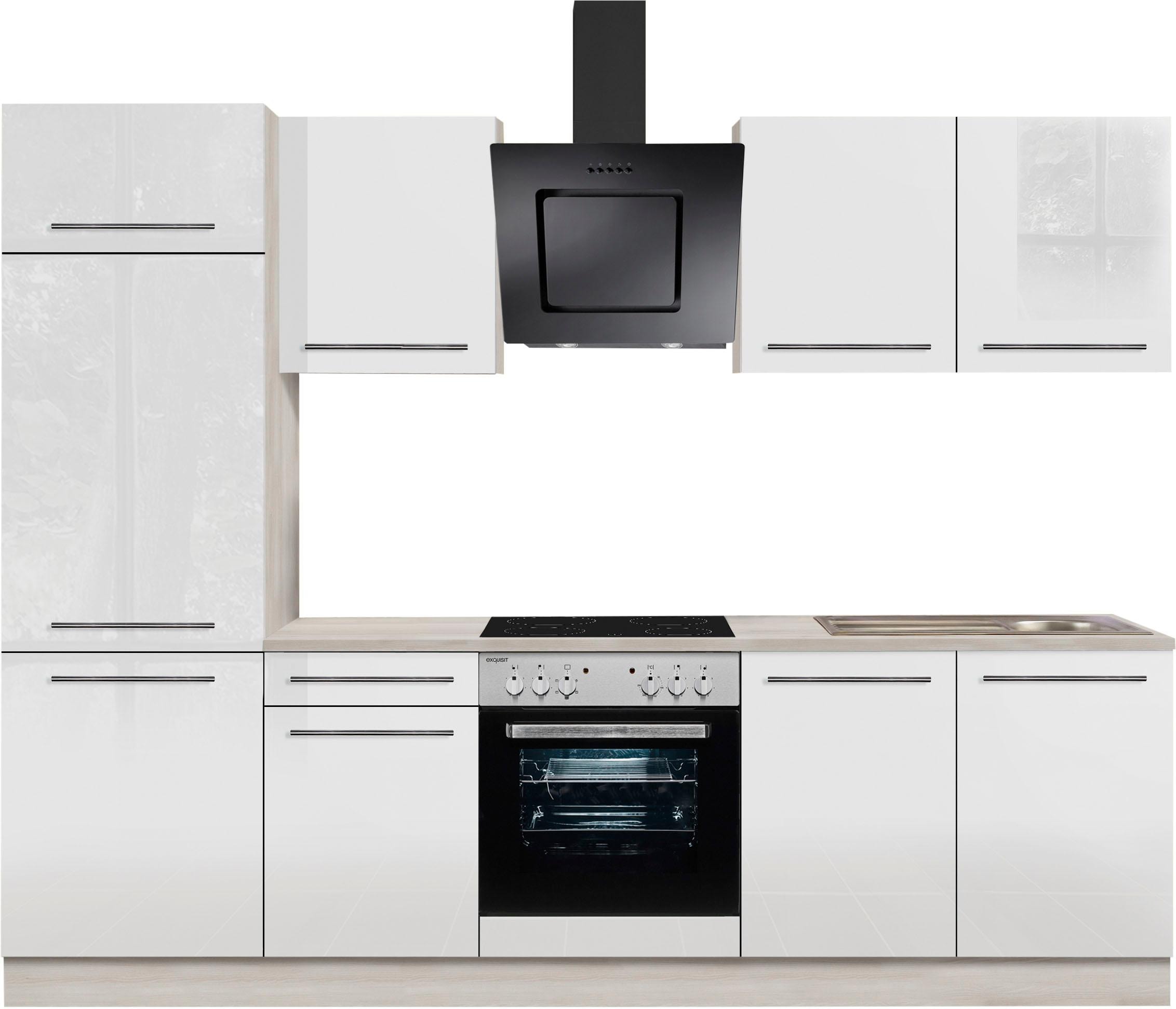 OPTIFIT Küchenzeile »Bern«, Breite 270 cm, gedämpfte Türen, wahlweise mit E-Geräten