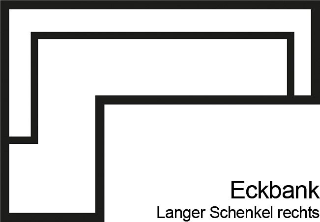 exxpo - sofa fashion Essbank »Barista, bequem und elegant, hohe Bodenfreiheit,«, Eckbank Barista bequem und elegant, hochwertige Detailverarbeitung