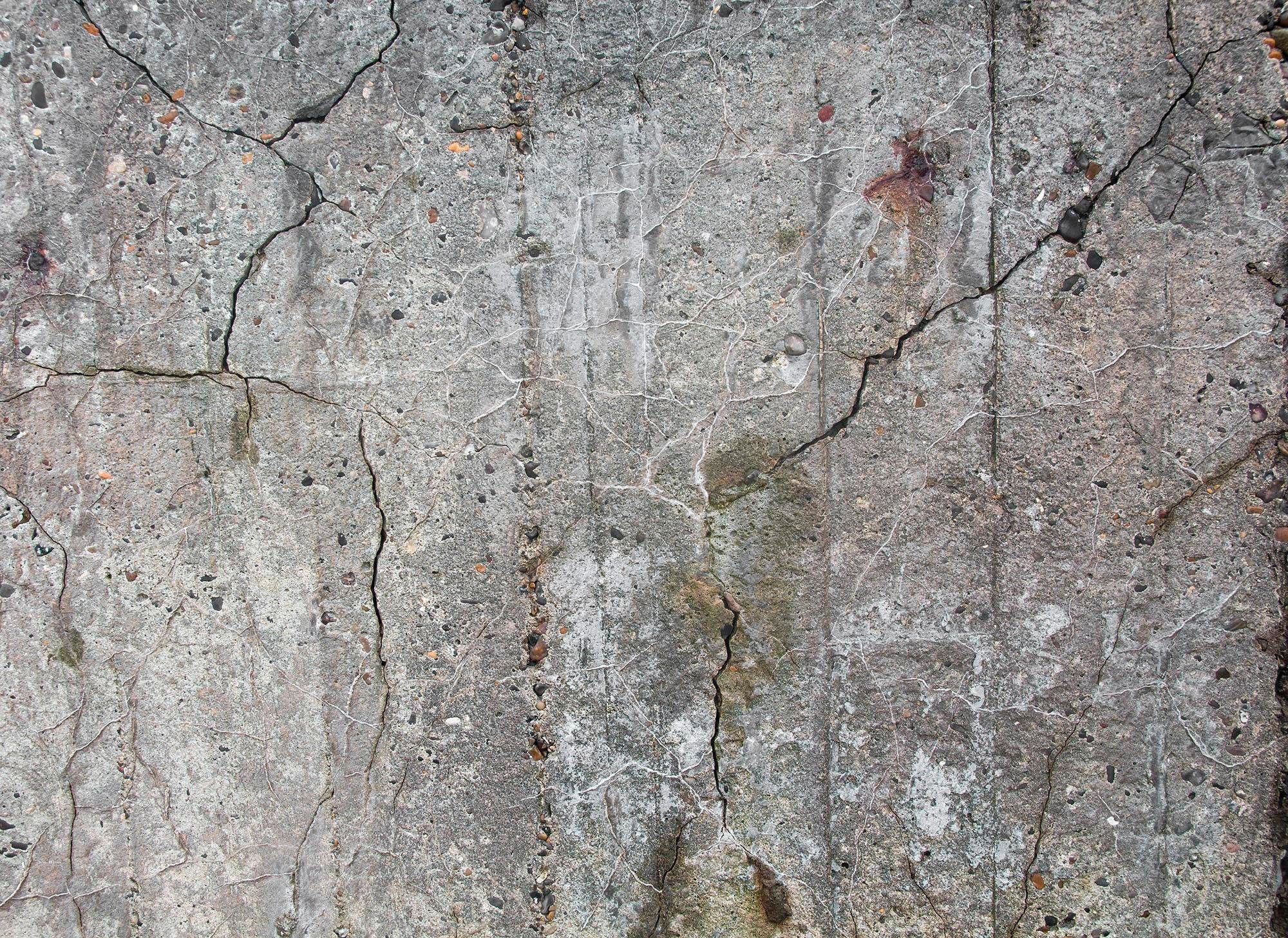 living walls Fototapete »Beton Vintage« glatt Steinwand Fototapete Betonoptik 3,50 m x 2,55 m   Tapete