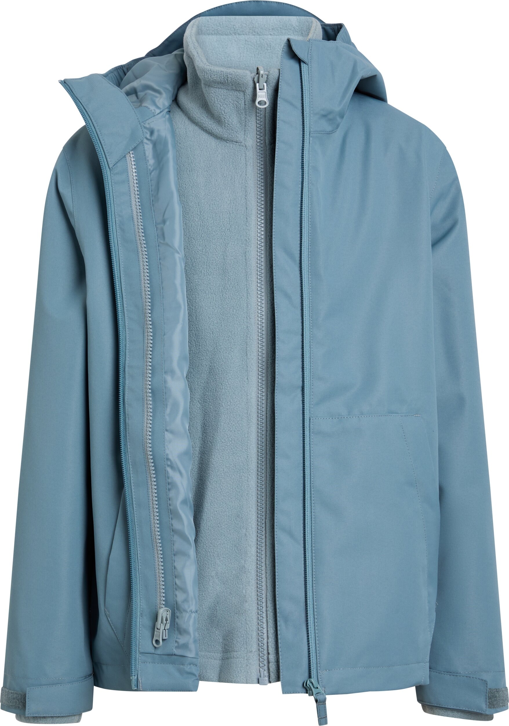 McKINLEY Outdoorjacke »Ju.-Funktions-Jacke Allalin 3:1 III B« mit Kapuze