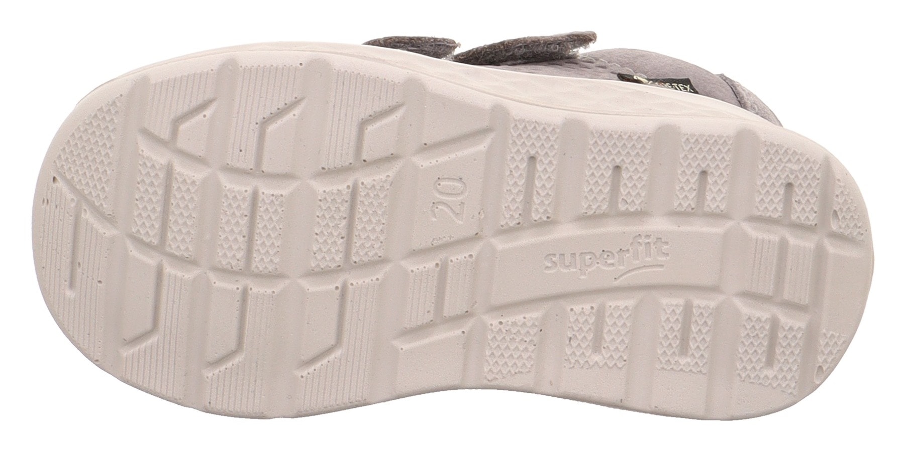 Superfit Lauflernschuh »BREEZE WMS: Mittel«, Klettschuh mit wasserdichtem GORE-TEX, Größenschablone zum Download
