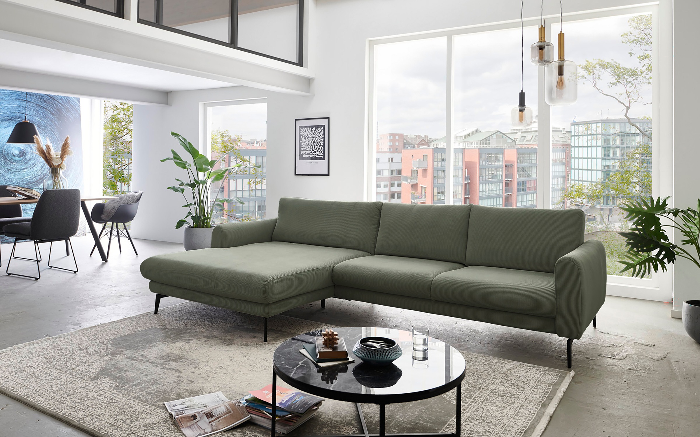 Die PlanBar Ecksofa »MP-IN23147 L-Form« Kaltschaumpolsterung, softer Sitz & günstig online kaufen