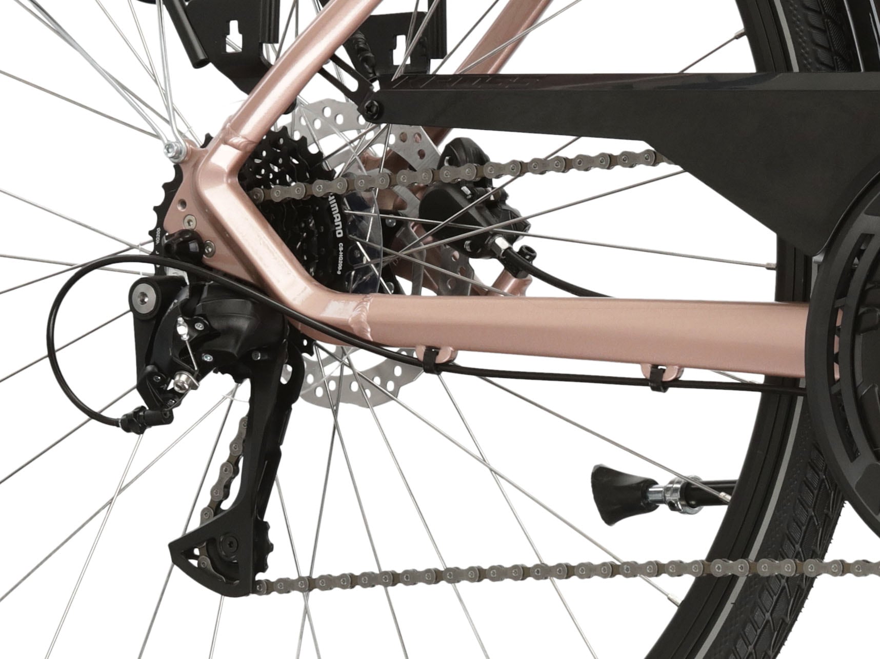 Kross Cityrad »Citybike Sentio 4.0«, 27 Gang, Shimano, ACERA T3000 Schaltwerk, Kettenschaltung
