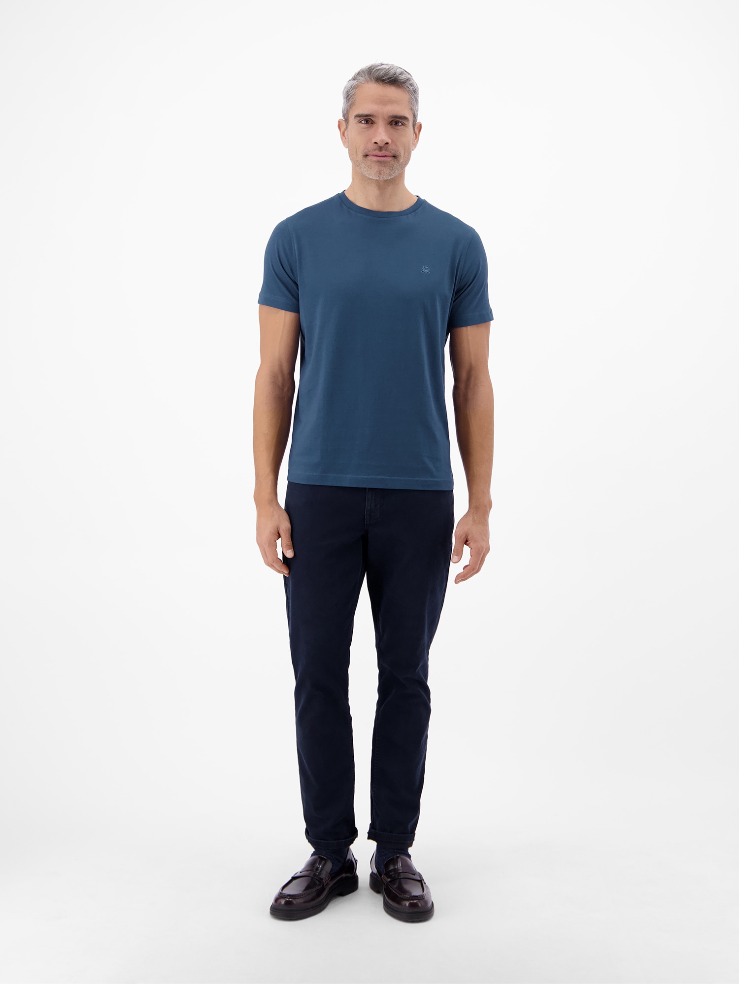 LERROS T-Shirt »T-Shirt mit Rundhalsausschnitt«