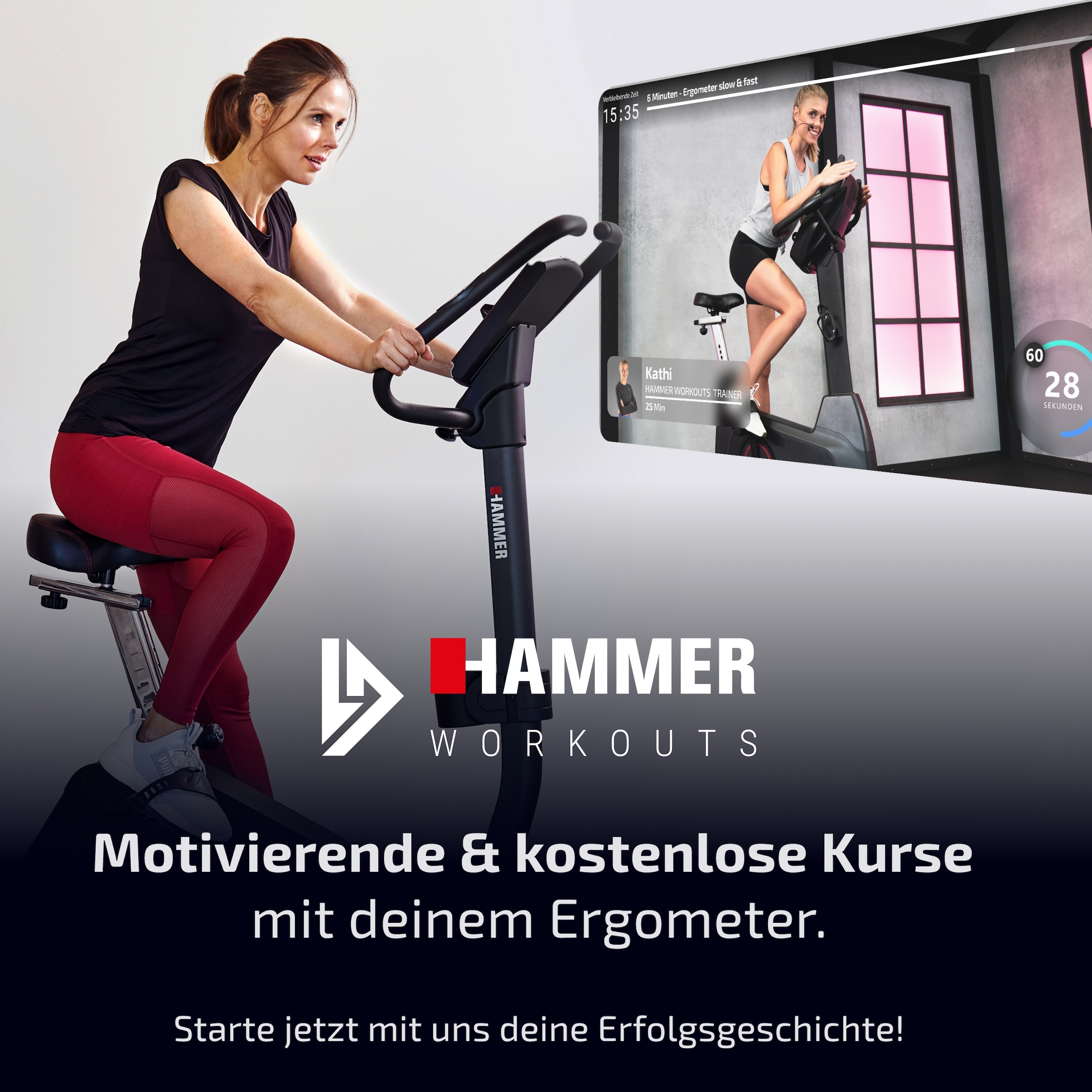 Hammer Ergometer »Cardio Motion BT«