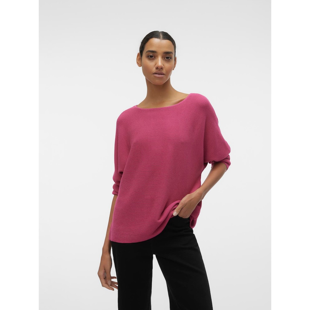 Vero Moda 3/4 Arm-Pullover »VMNORA 3/4 BOATNECK BLOUSE NOOS«