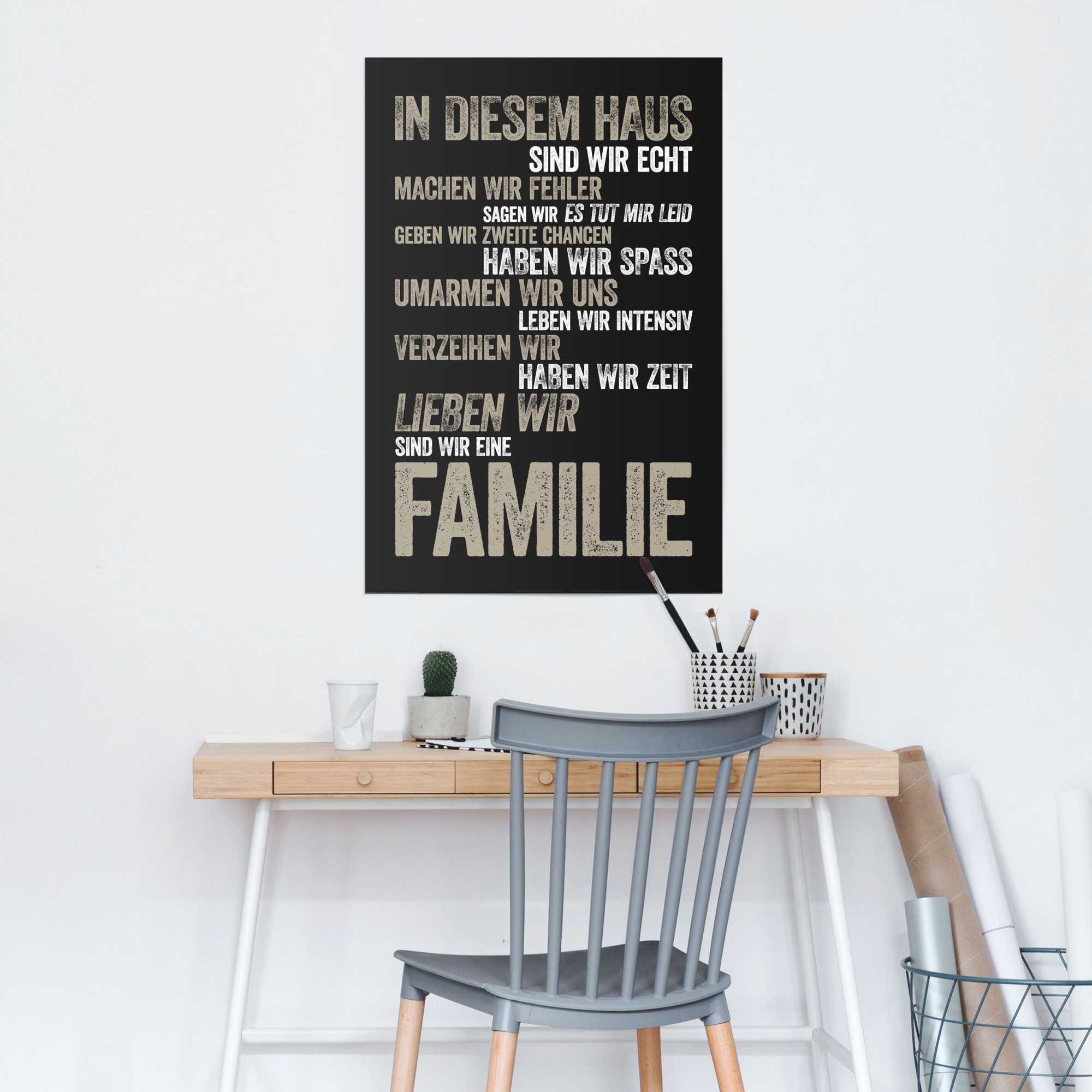 Reinders! Poster »In diesem Haus«, (1 St.)