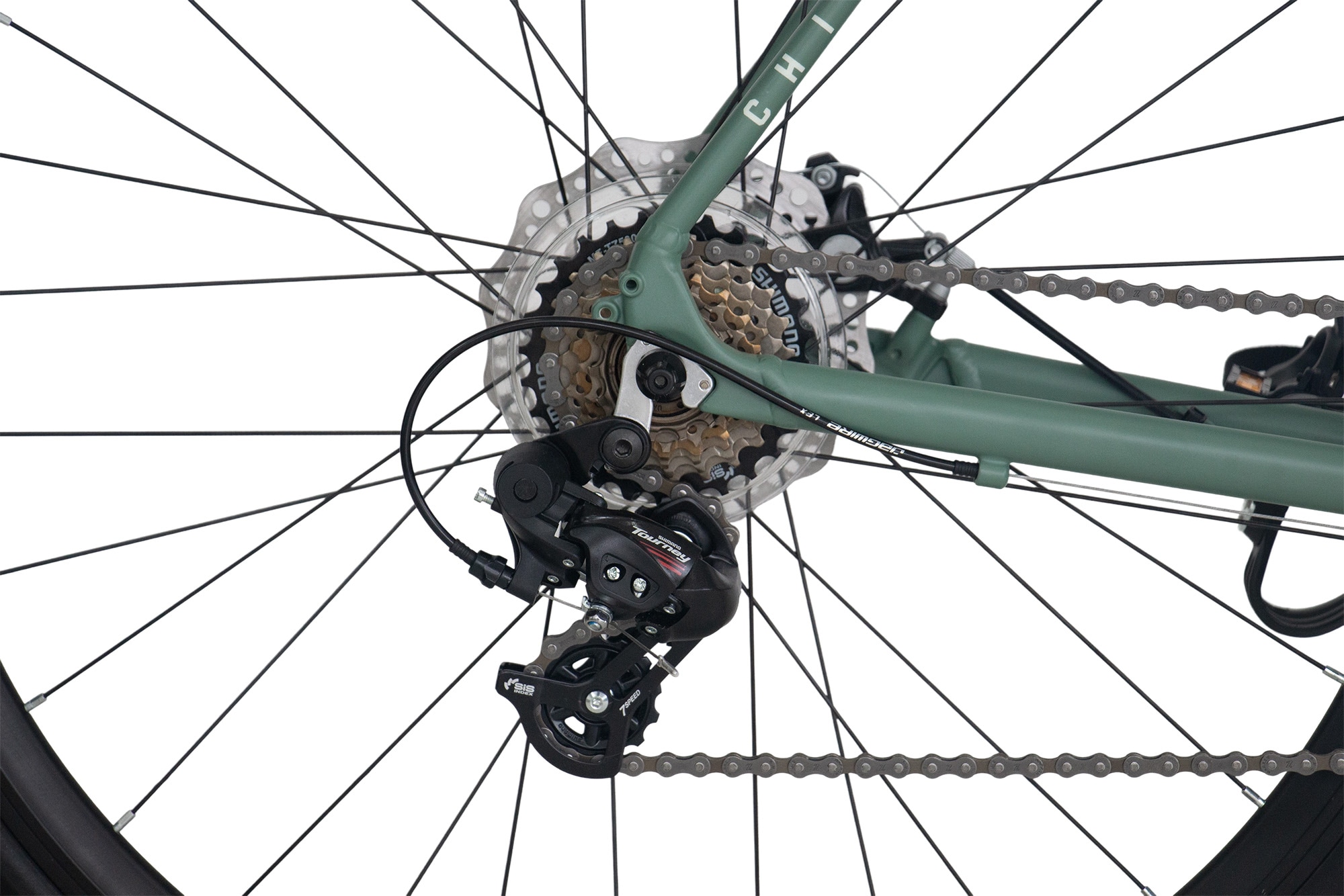 CHILLIZ Rennrad »RDB2.0« 14 Gang Shimano Tourney Schaltwerk Kettenschaltung