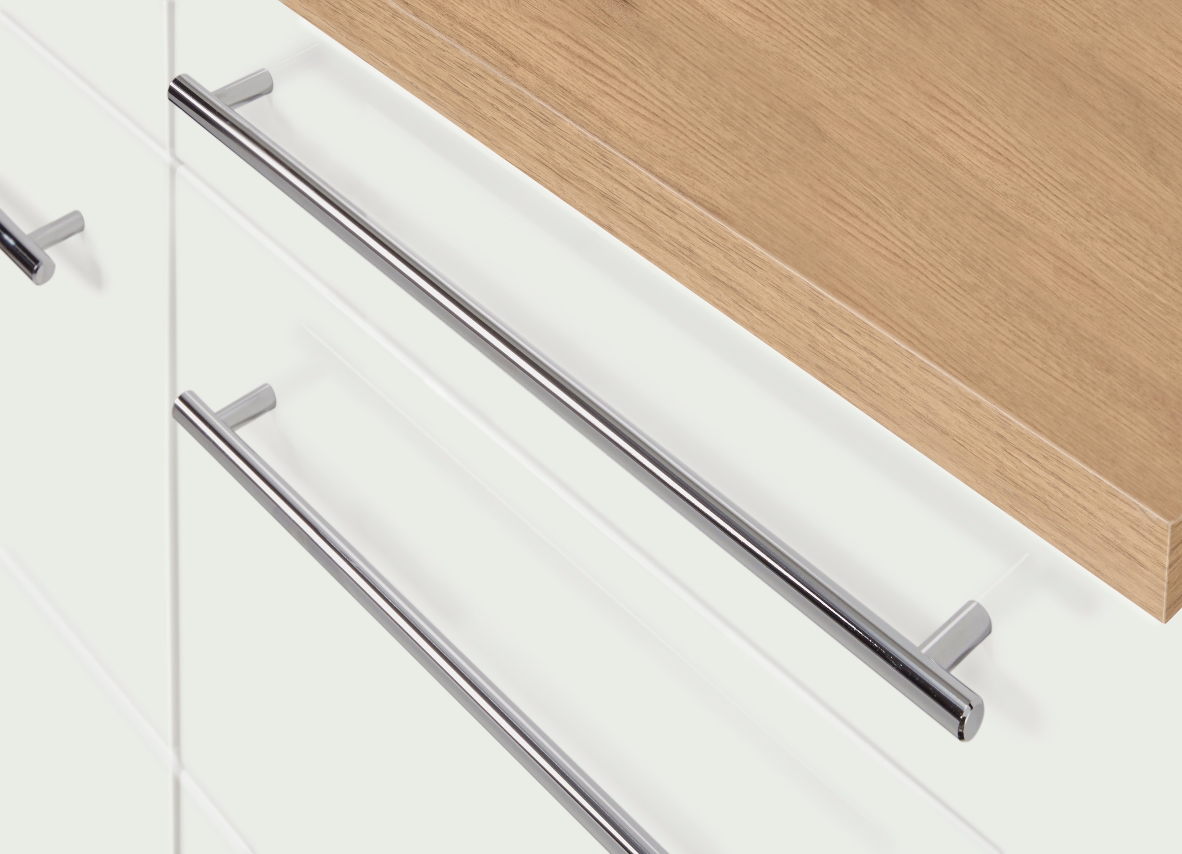 KOCHSTATION Unterschrank »KS-Wien« Breite 100 cm, 2 Türen, 2 Schubkästen, für viel Stauraum