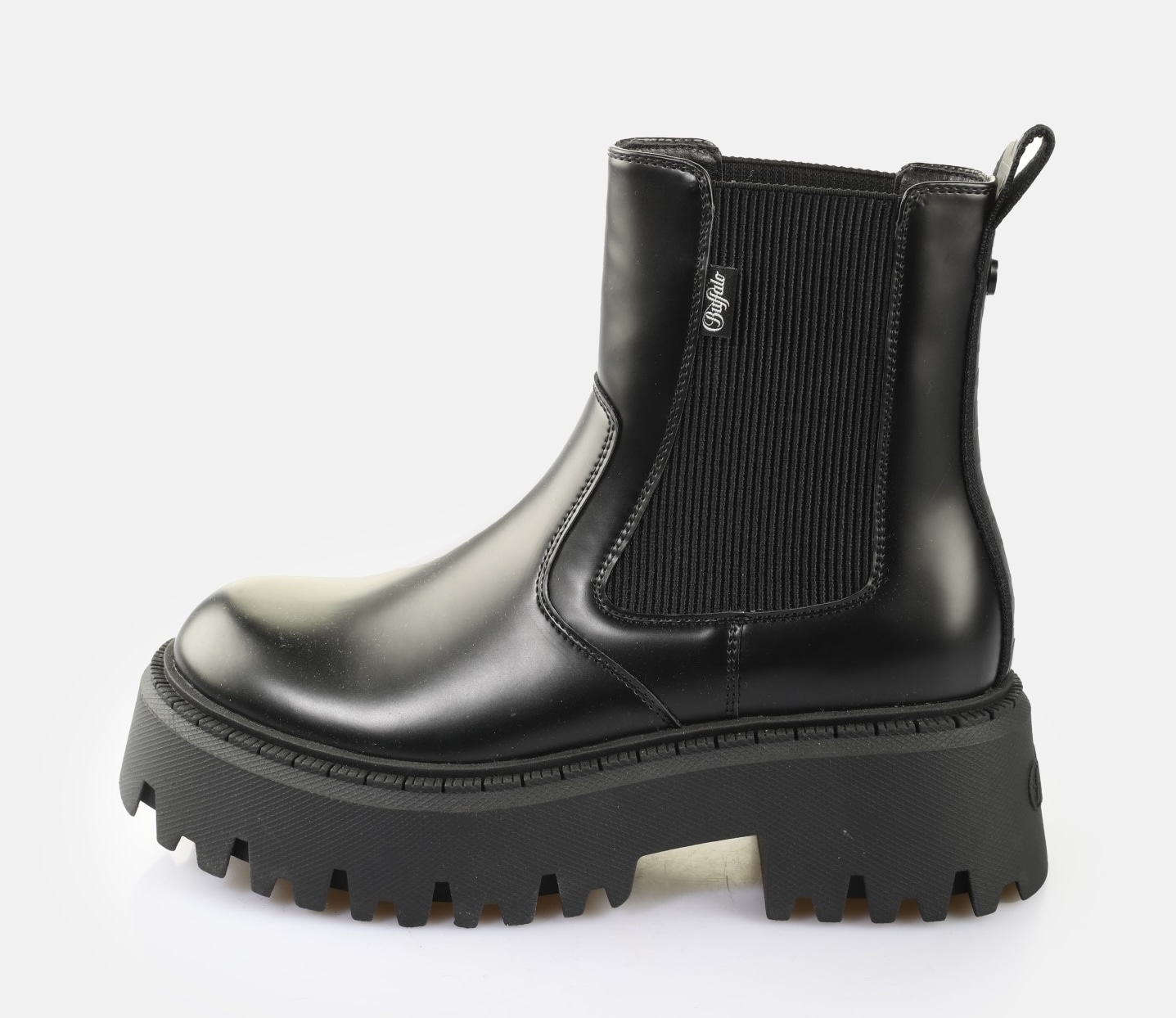 Buffalo Chelseaboots »ASPEN«, Stiefelette, Schlupfboots, Plateauboots, Profilsohle mit Stretch