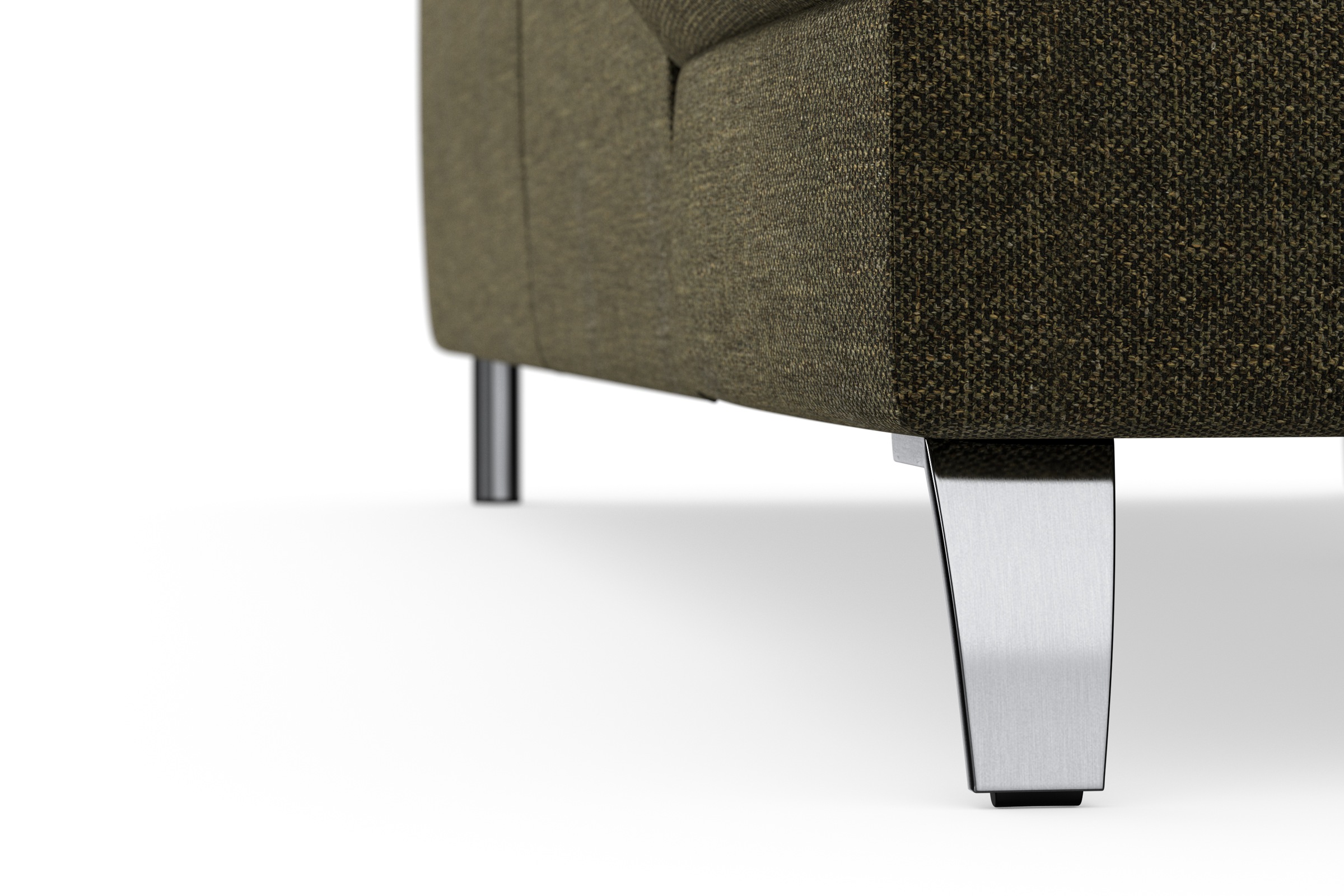 sit&more Ecksofa »Grenoble L-Form mit Federkern«, wahlweise mit Bettfunktion, Bettkasten, Arm- und Kopfteilverstellung
