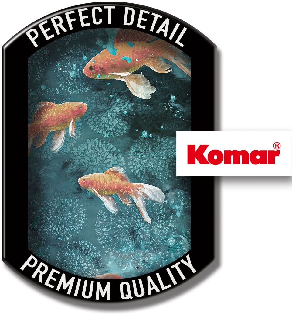 Komar Fototapete »Vlies Fototapete - Fische - Größe 100 x 250 cm« Motiv | bedruckt glatt