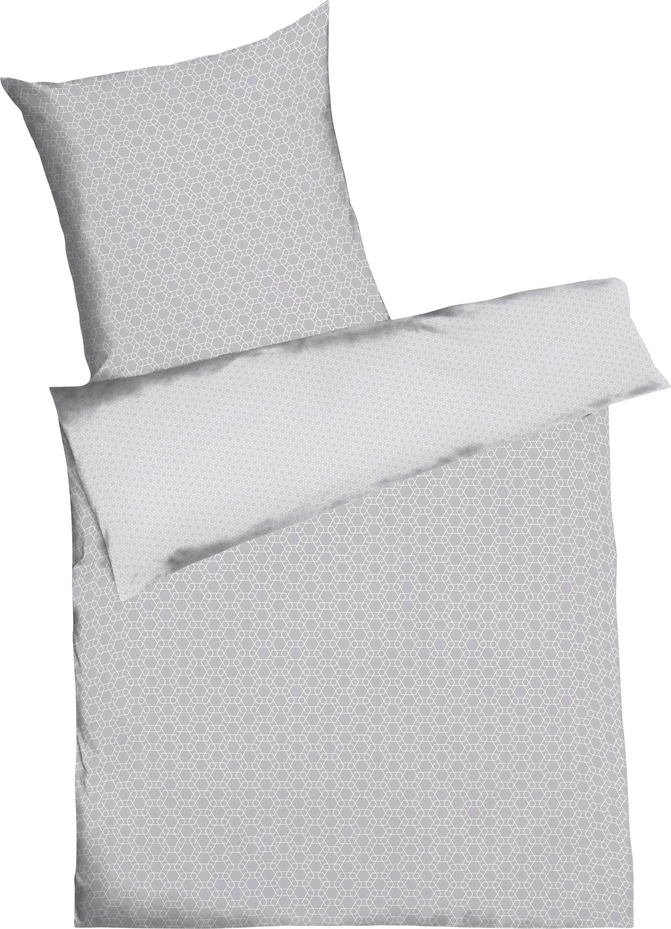 Kaeppel Wendebettwäsche »Moment«, Mako Satin und Biber (Flanell), 100% Baum günstig online kaufen