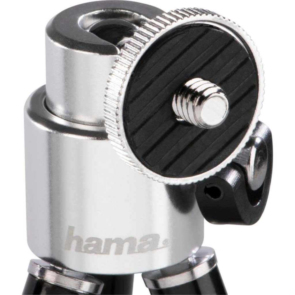 Hama Ministativ »Mini Stativ für Foto- und Videokameras, Mikrofone und Minilautsprecher«, mit 3-D-Kugelkopf, ausziehbares Beinsegment, Höhe von 14 bis 21 cm