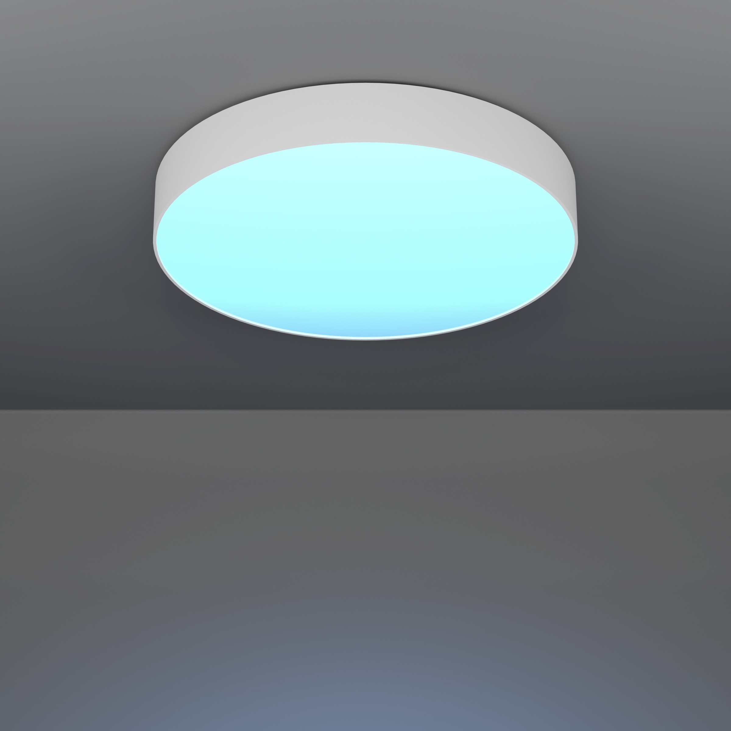 EGLO Deckenleuchte »GALLIZZI-Z Deckenlampe - Kunststoff - LED - 26W - IP20« LED-Modul 1 Stk. Kaltweiß | Neutralweiß | RGB | Warmweiß Wohzimmerlampe, Esszimmerlampe, Flur, Schlafzimmer, H7 x Ø49 cm