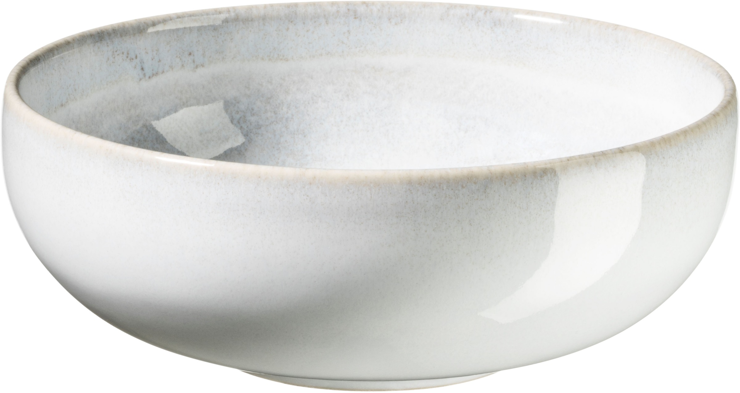 gipfelstück Schüssel »Tiefer See« 4 tlg. aus Steinzeug Scandi-Style, glänzende Reaktivglasur, jedes Stück ein Unikat