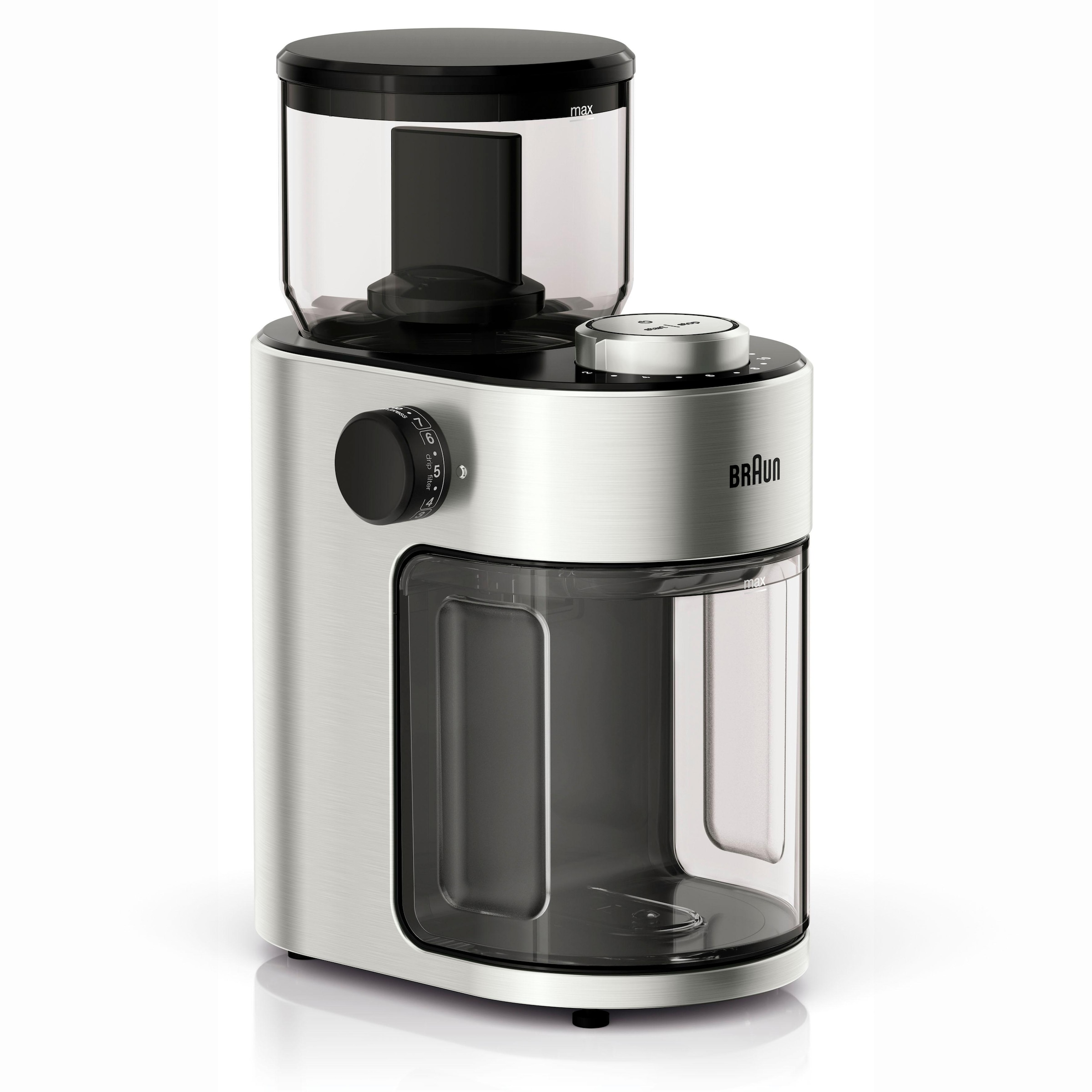 Braun Kaffeemühle »Kaffeemühle FreshSet KG7070«, 110 W, Scheibenmahlwerk, 220 g Bohnenbehälter, mit Überhitzungsschutz