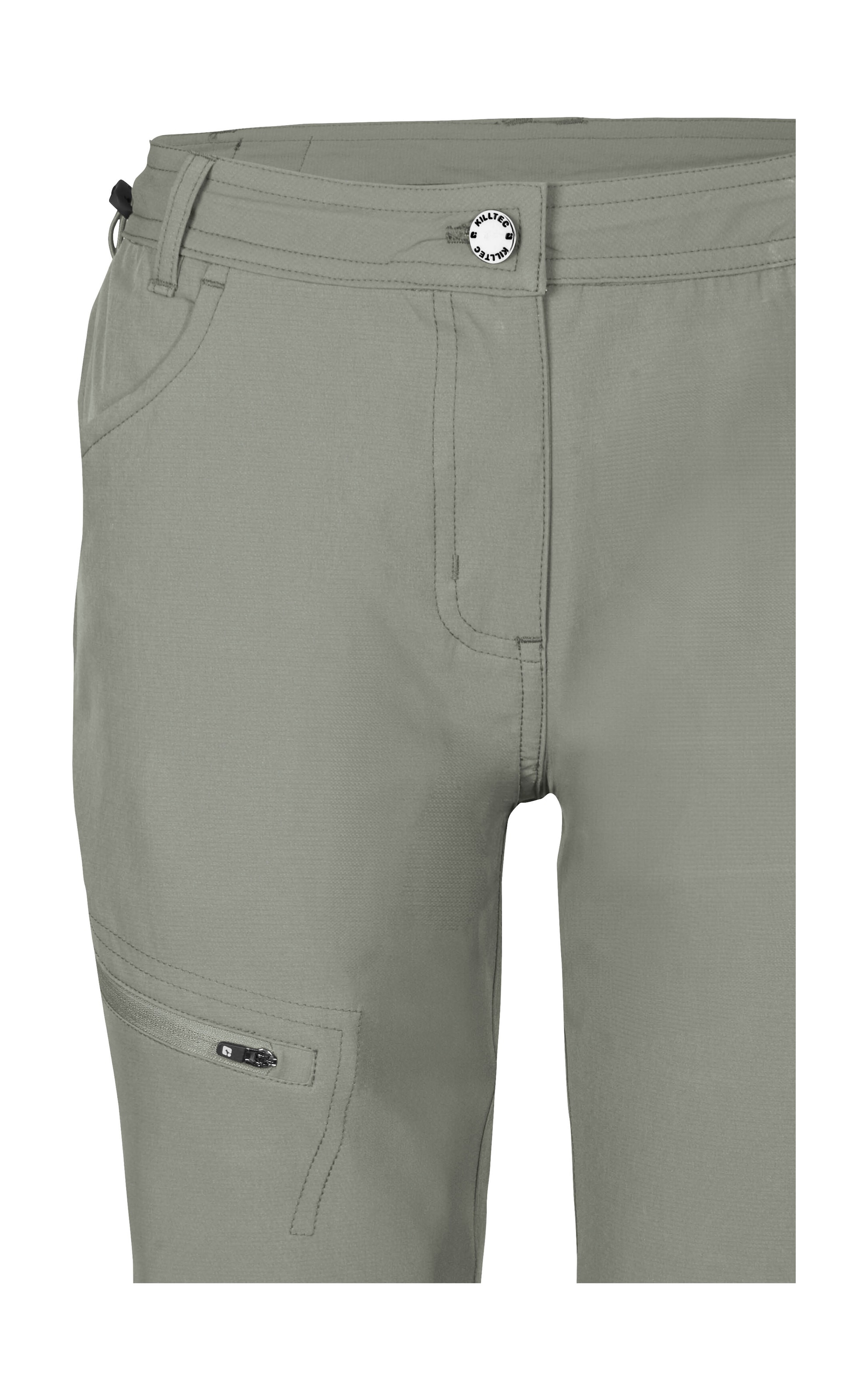 Killtec Caprihose »KOS 4 WMN PNTS«, Wasserabweisende, schnelltrocknende Caprihose mit Comfort-Stretch