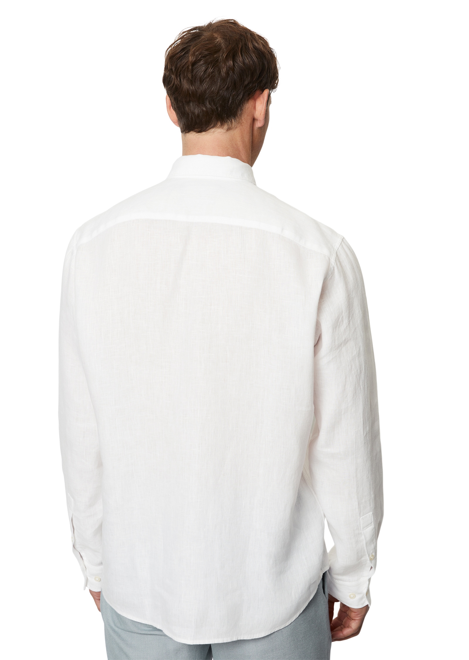 Marc O'Polo Leinenhemd, im klassisch cleanen Look