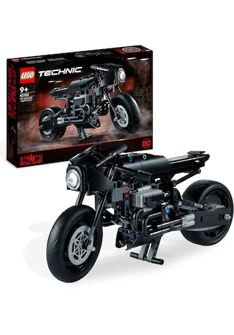 Konstruktionsspielsteine »THE BATMAN – BATCYCLE (42155), LEGO® Technic«, (641 St.)