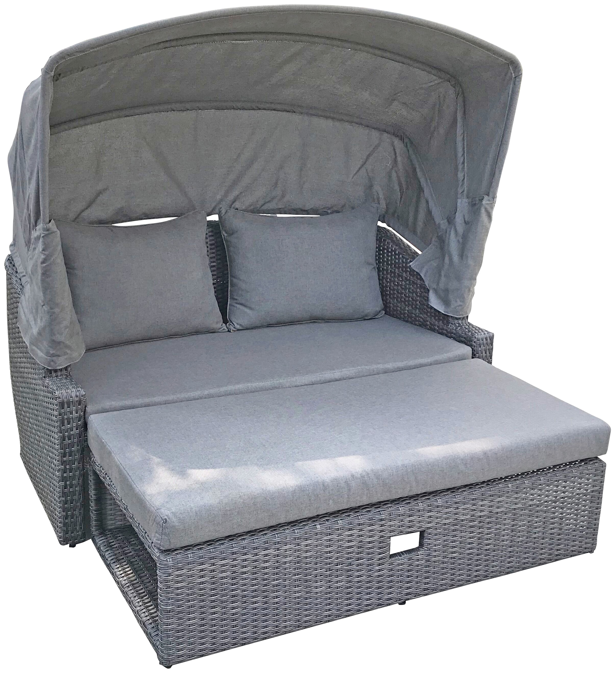 Garden Pleasure Loungesofa MONTE CARLO, mit ausklappbarem Sonnendach günstig online kaufen