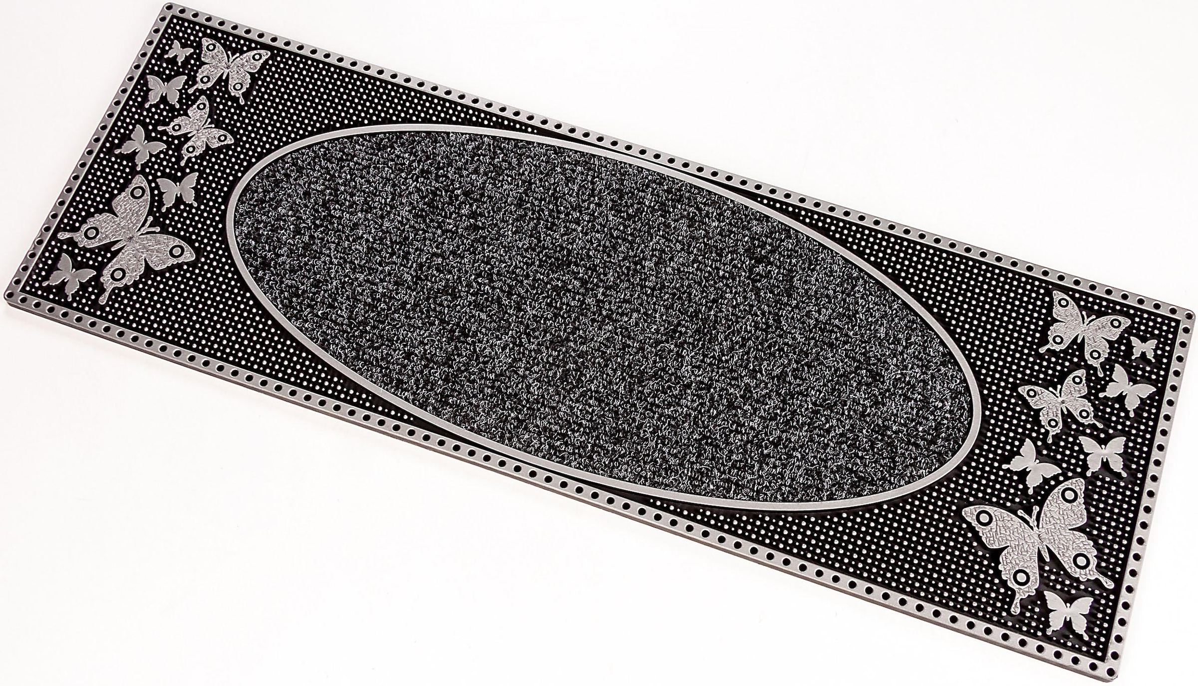 Home2Fashion Fußmatte »CC Clean Apollo«, rechteckig, schmale Schmutzfangmat günstig online kaufen