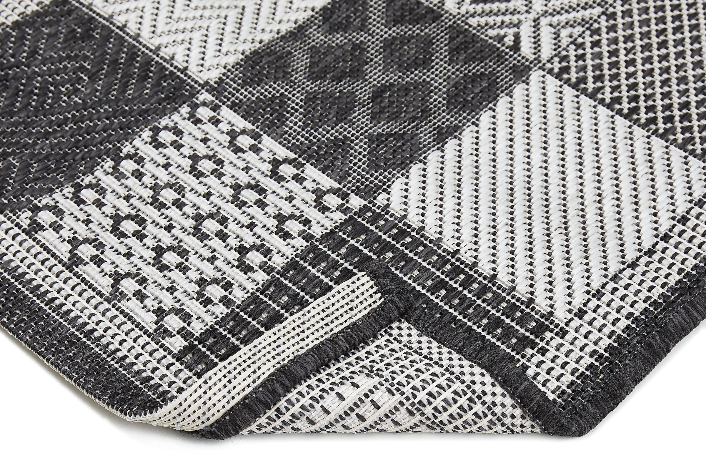 Andiamo Läufer »ARIZONA 2«, rechteckig, 5 mm Höhe, Flachgewebe, Patchwork Design, In- und Outdoor geeignet