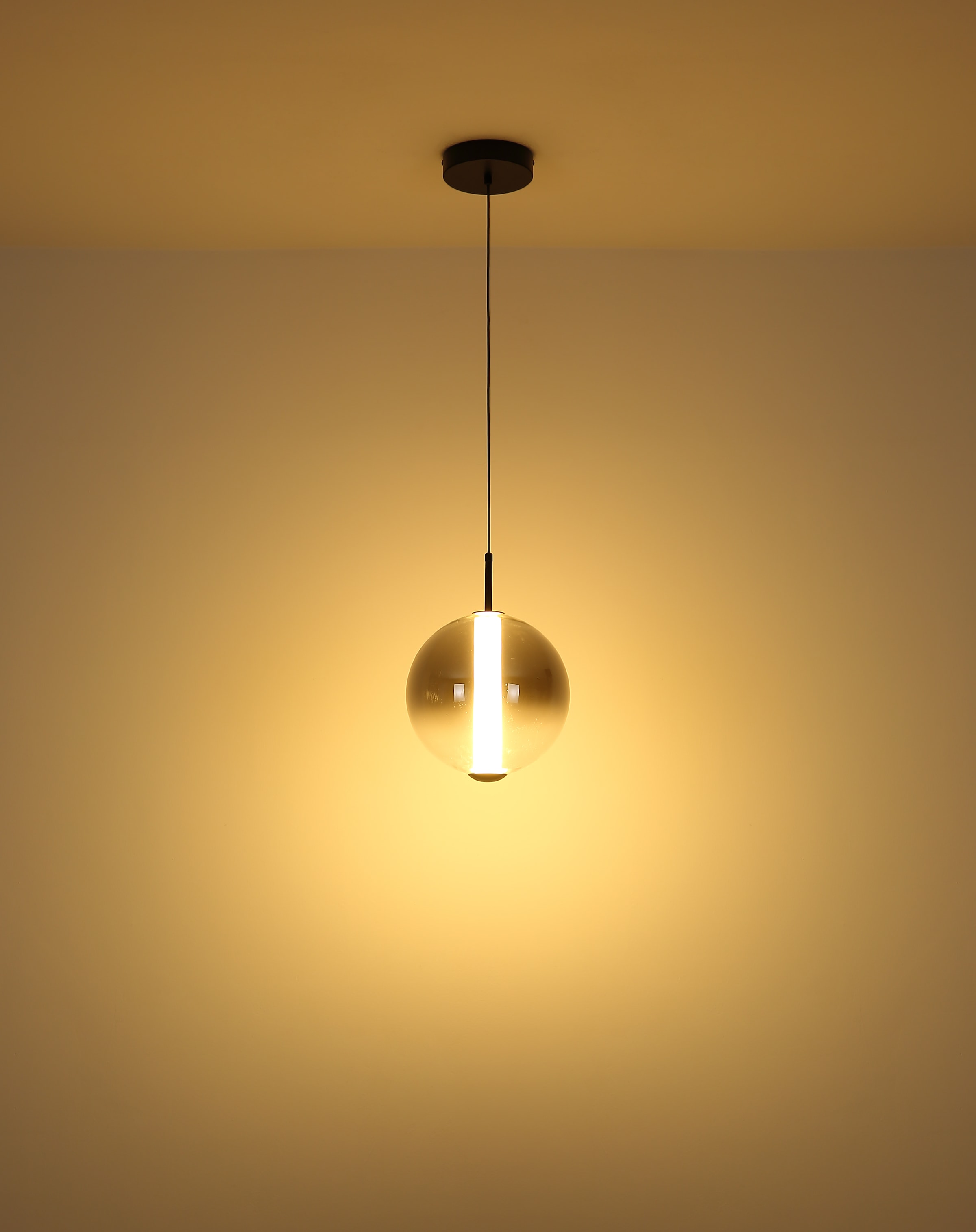 GLOBO LIGHTING Hängeleuchte »LACY« LED-Modul 1 Stk. Warmweiß Hängelampe Esszimmer-Leuchte Esstischleuchte Wohnzimmer