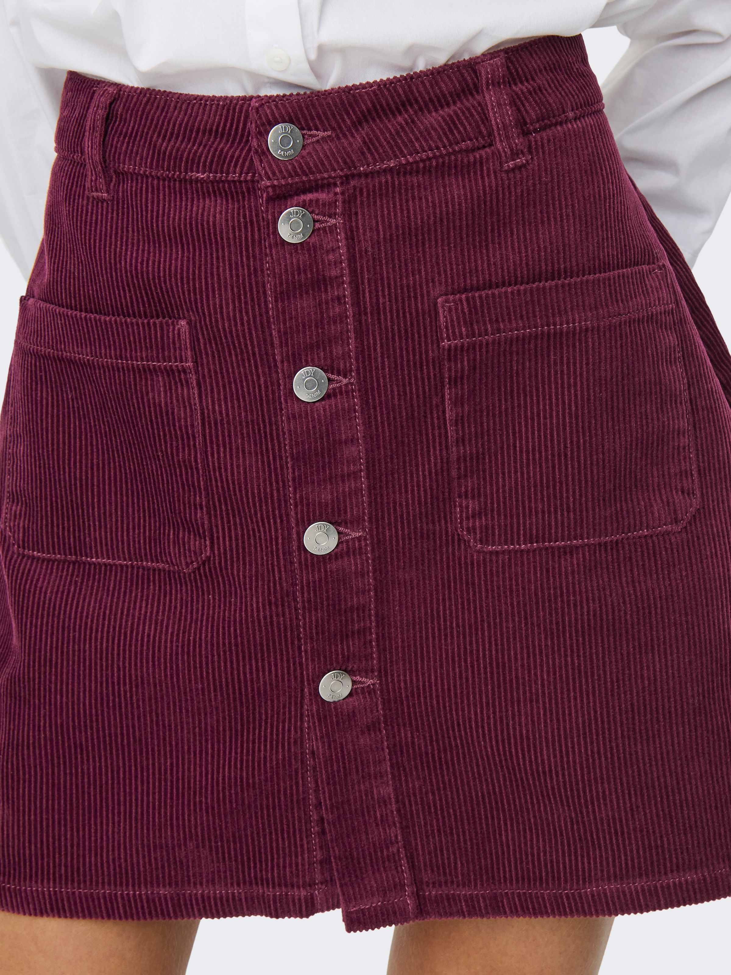 JDY Cordrock »JDYSHIRAZ CORDUROY SKIRT PNT DIA«