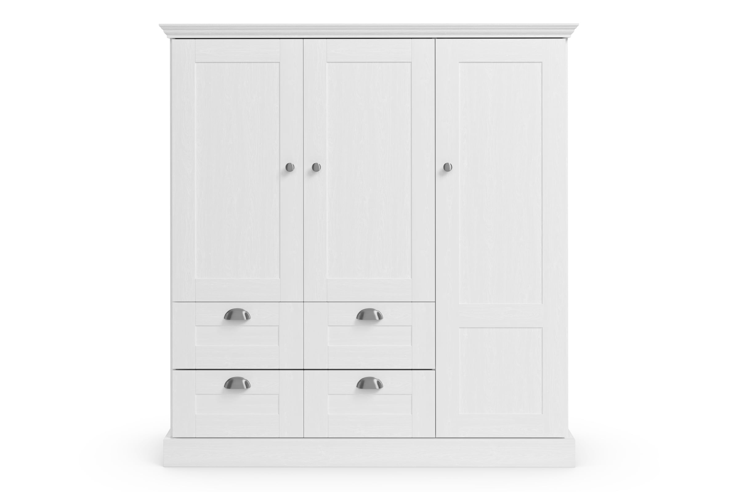 Home affaire Wäscheschrank »Motala«, (B/H/T ca. 133x120x35), mit 2 große Schubladen, Breite 122 cm, Höhe 130 cm