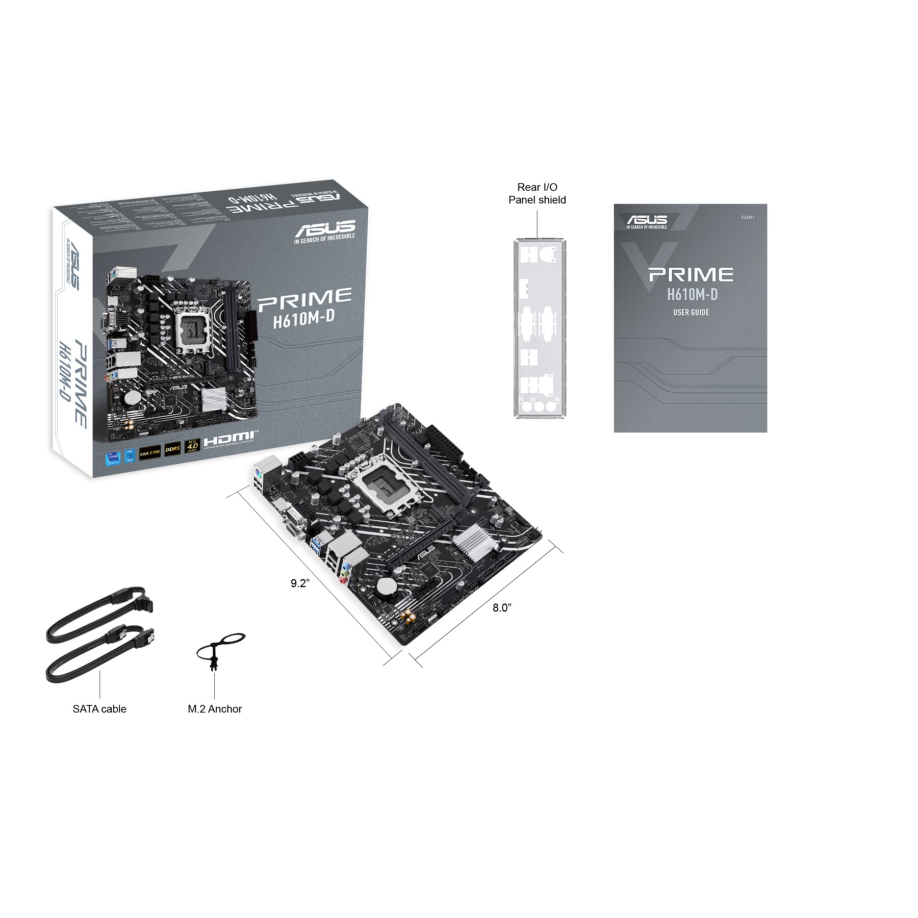 Asus Mainboard »PRIME H610M-D«