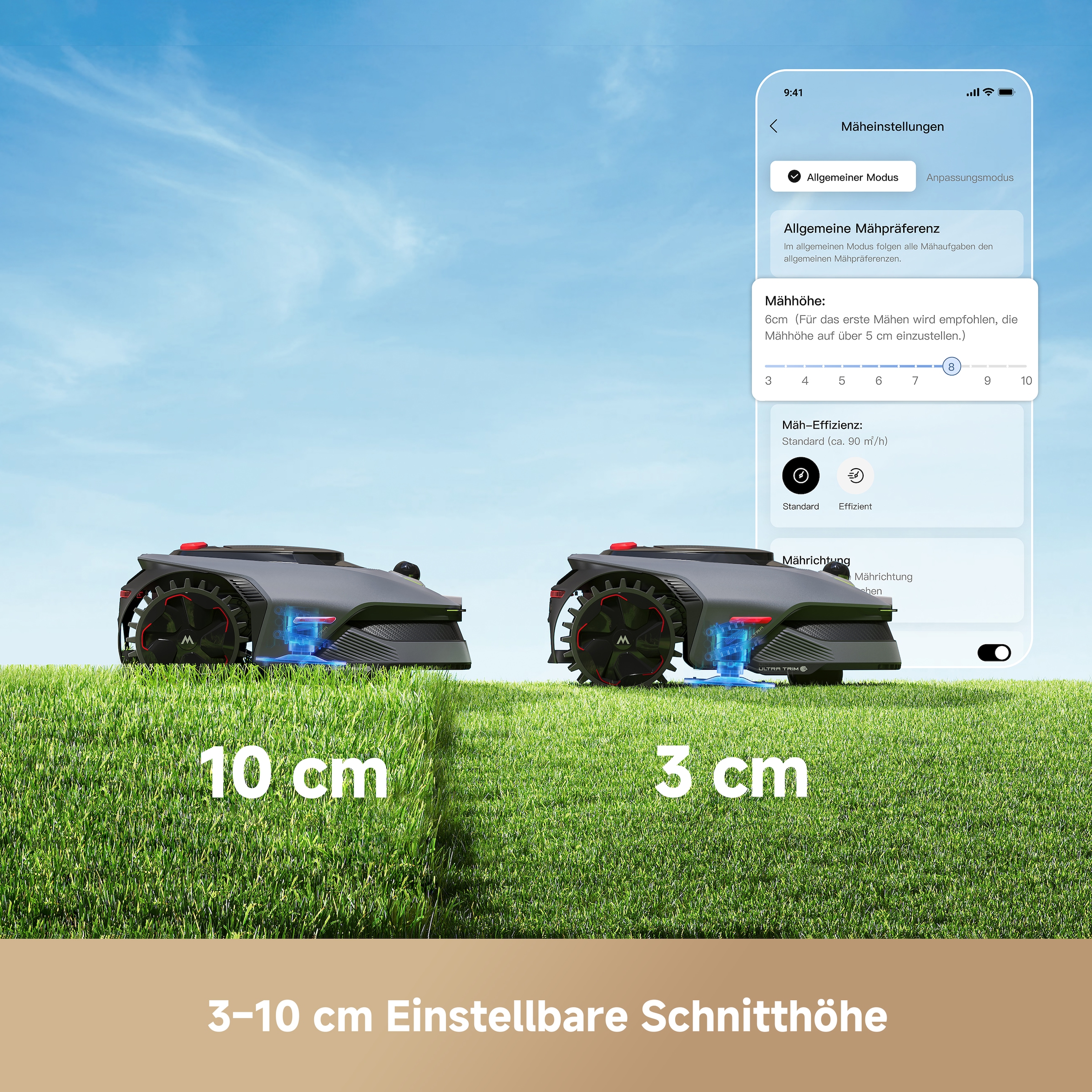 Mova Rasenmähroboter »Lidax Ultra 800«