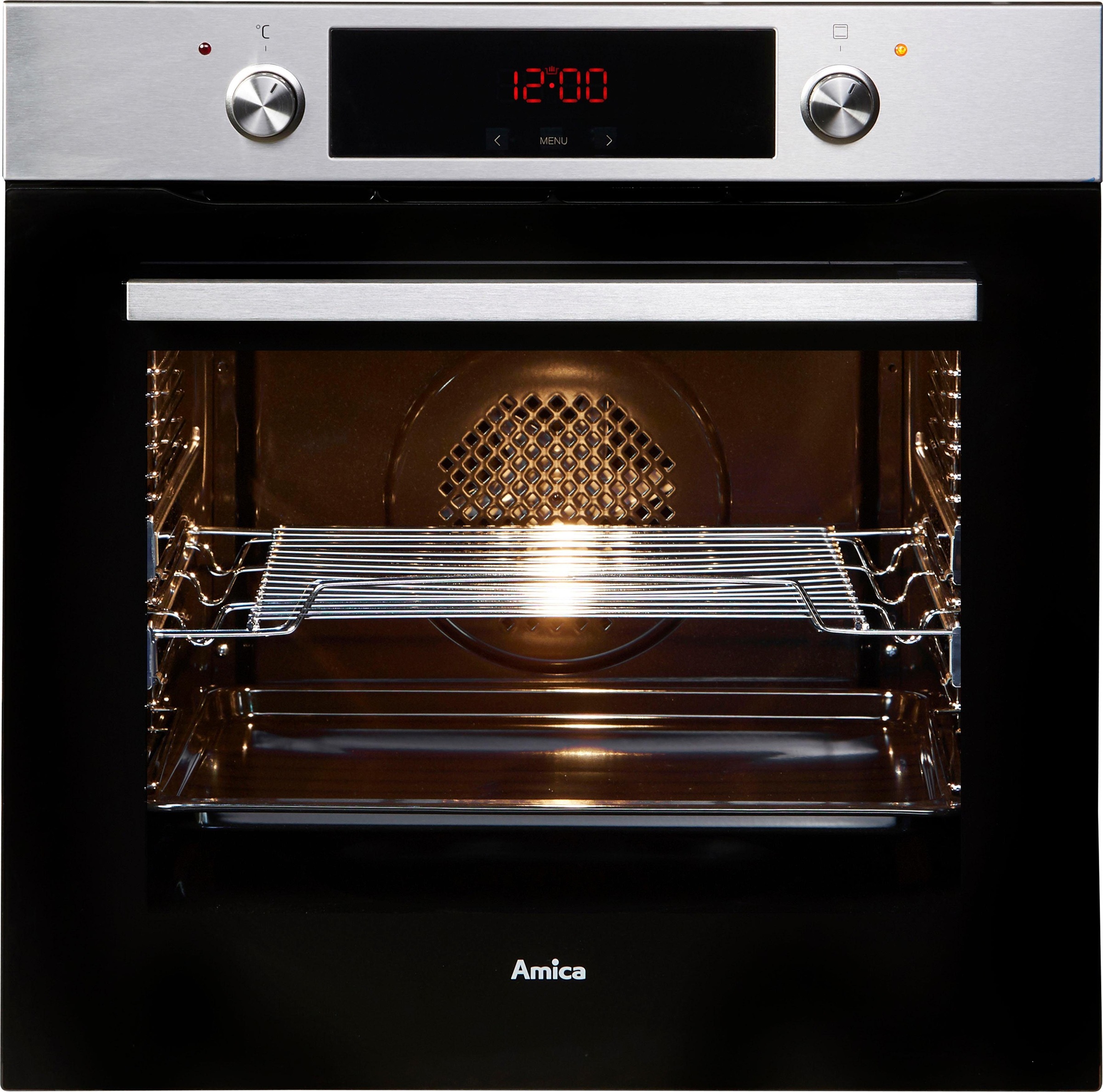 2. Bild von Amica Backofen-Set »BOXI 955 000 E«, BOXI 955 000 E, mit 2-fach-Teleskopauszug, 2fach-Teleskopauszug, Heißluft, XXL Volumen