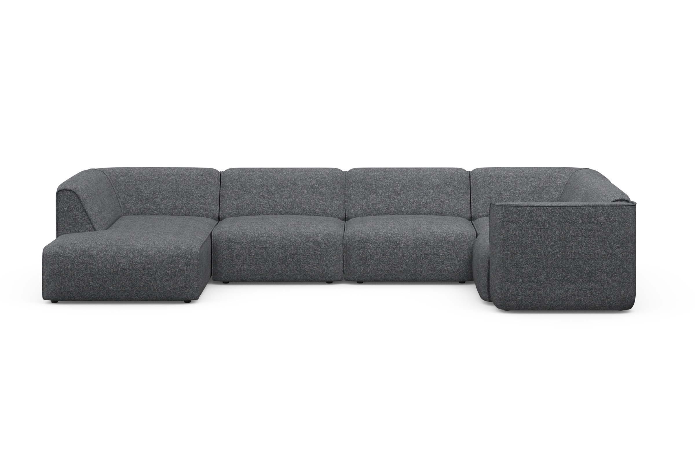 RAUM.ID Wohnlandschaft »Merid U-Form, jederzeit durch Module erweiterbar, B günstig online kaufen