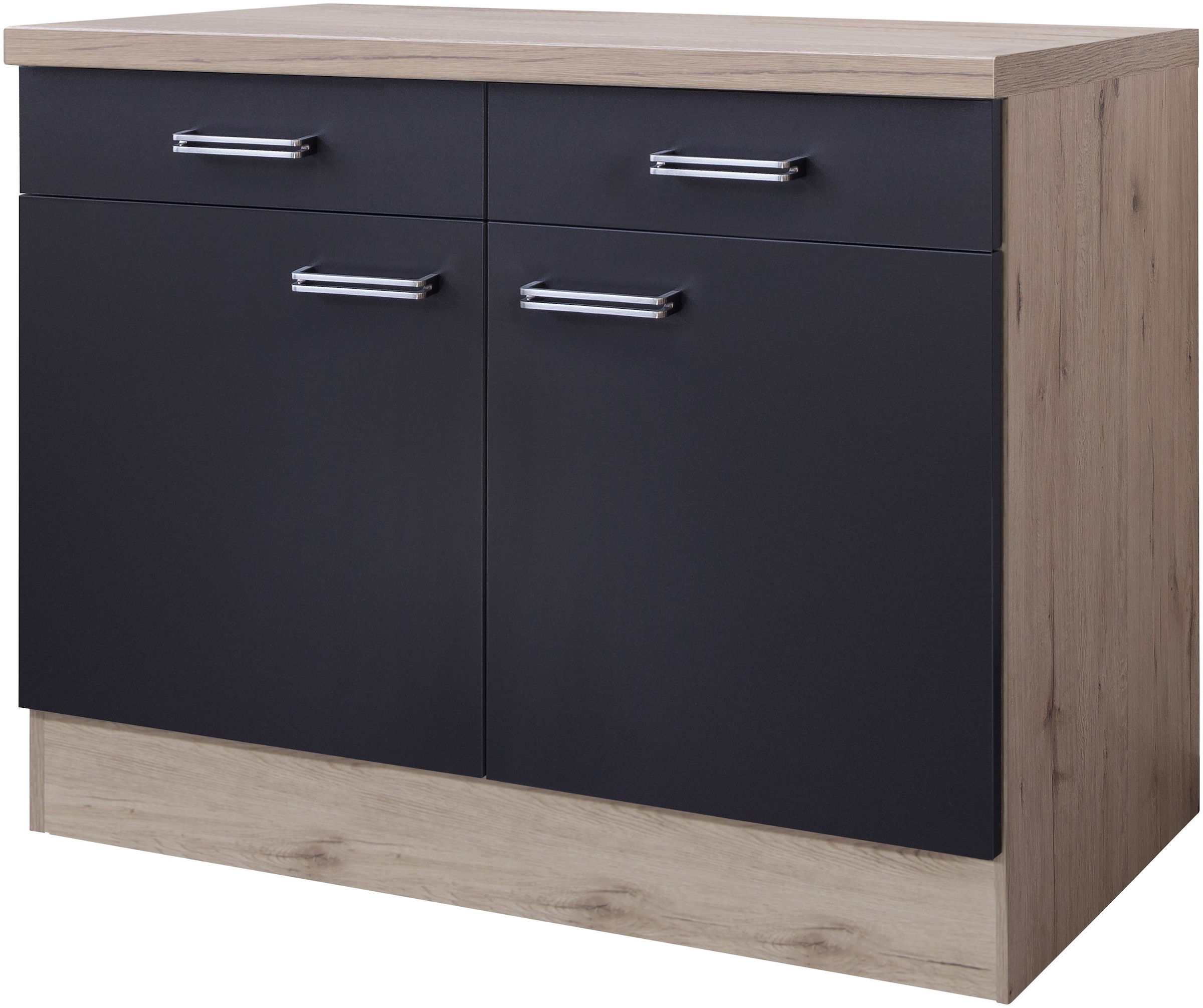 Flex-Well Unterschrank »Antigua«, (B x H x T) 100 x 86 x 60 cm, für viel Stauraum