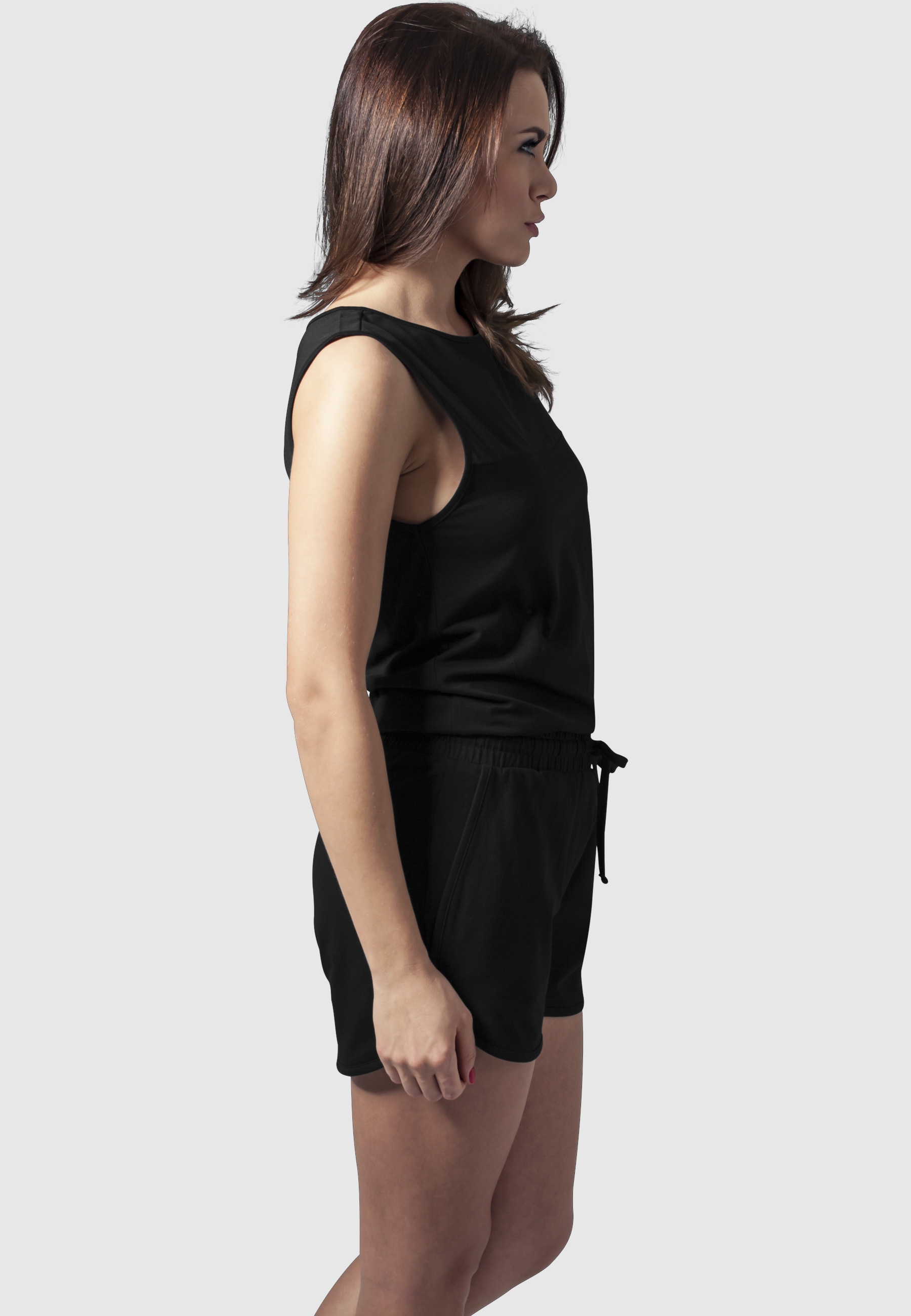 URBAN CLASSICS Jumpsuit »Urban Classics Damen Ladies Tech Mesh Hot Jumpsuit« 1 Stk.