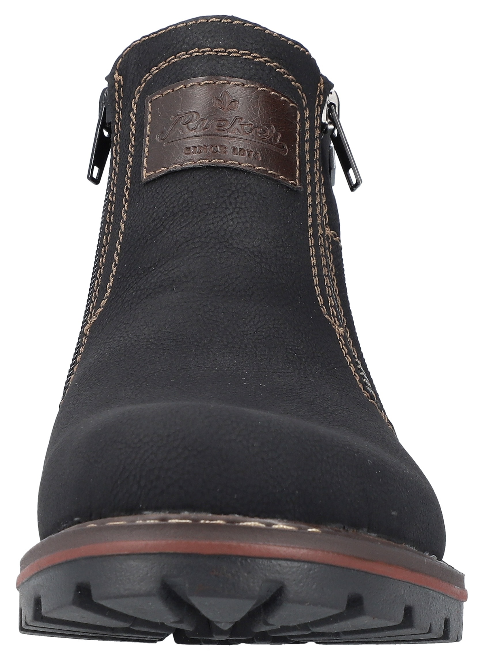 Rieker Winterstiefelette, Winterboots, Warmfutter, Reißverschlüsse, mit TEX-Ausstattung