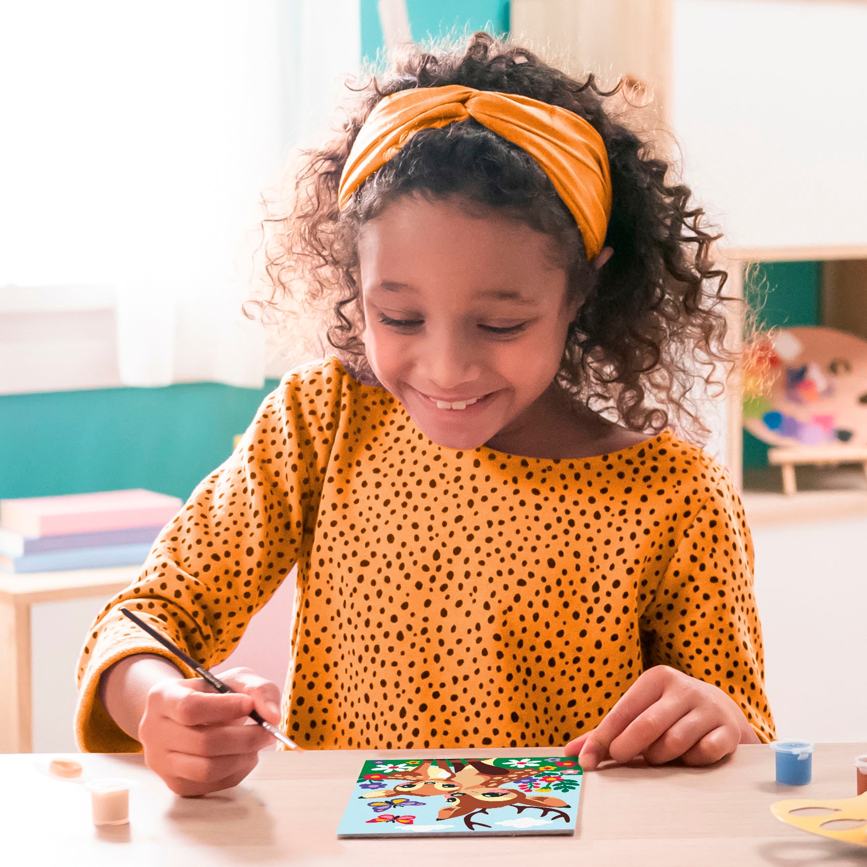 Ravensburger Malen nach Zahlen »CreArt, Fröhliche Hirsche«, Made in Europe