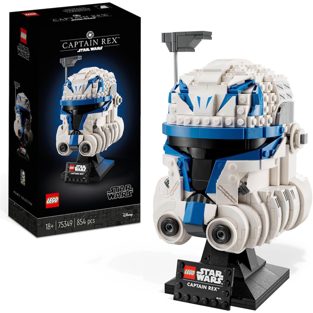LEGO® Konstruktionsspielsteine »Captain Rex™ Helm (75349), LEGO® Star Wars«, (854 St.)
