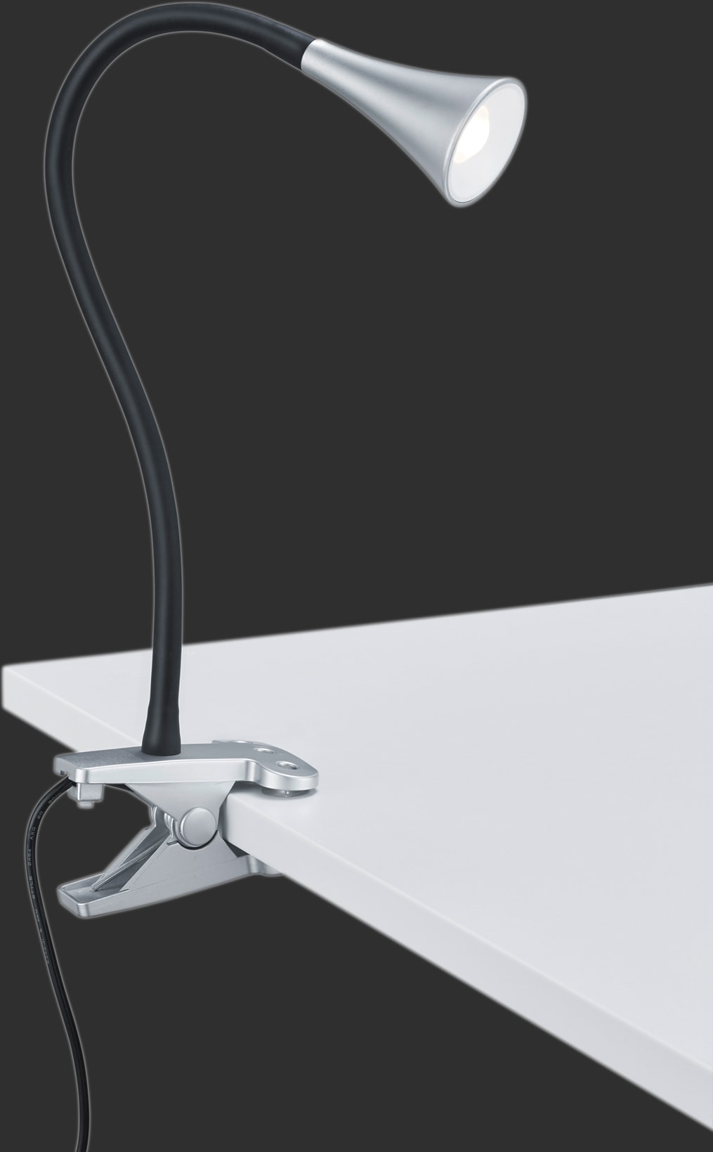 REALITY Leuchten LED Klemmleuchte »VIPER«, 1 flammig, Leuchtmittel LED-Modul | LED fest integriert, 5 Jahre Garantie