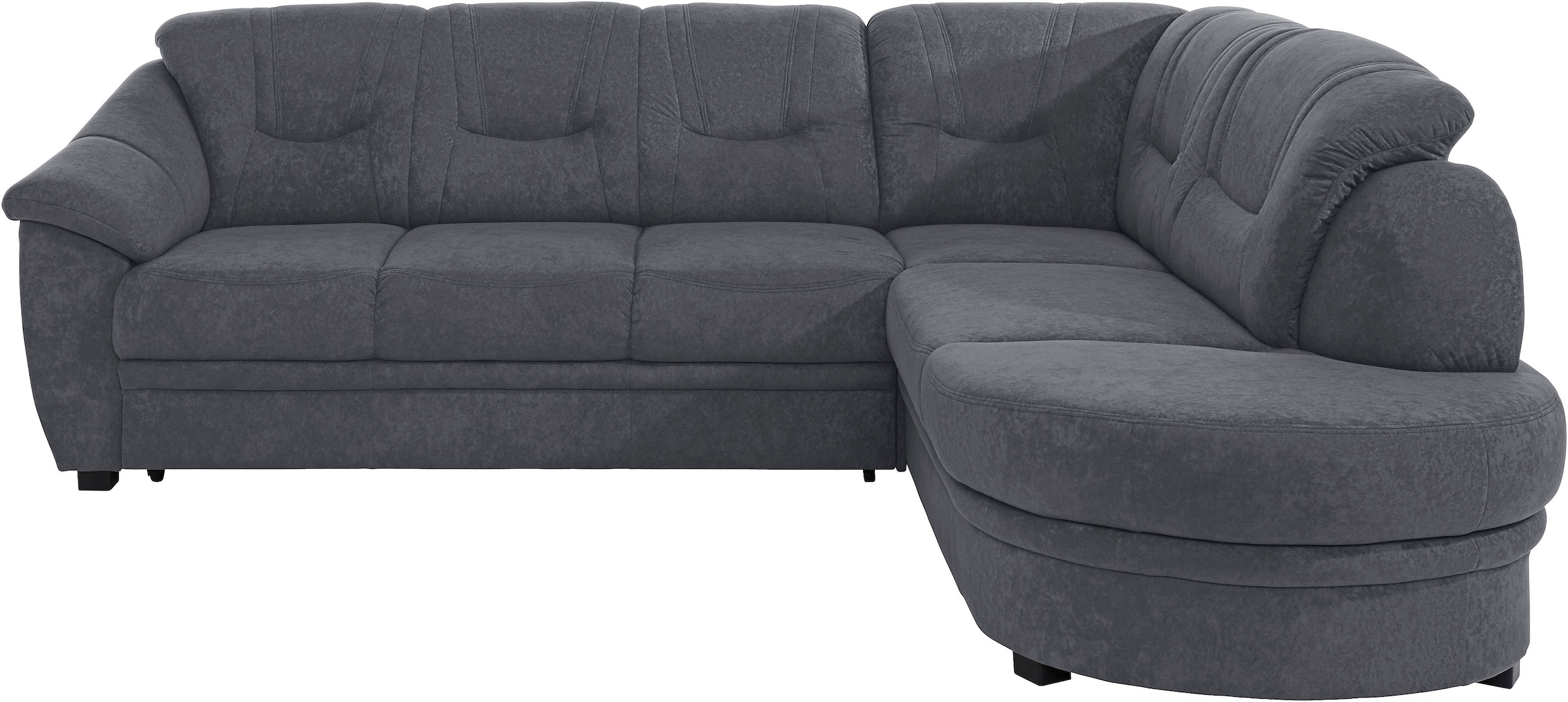 sit&more Ecksofa »Savoni L-Form«, wahlweise mit Bettfunktion