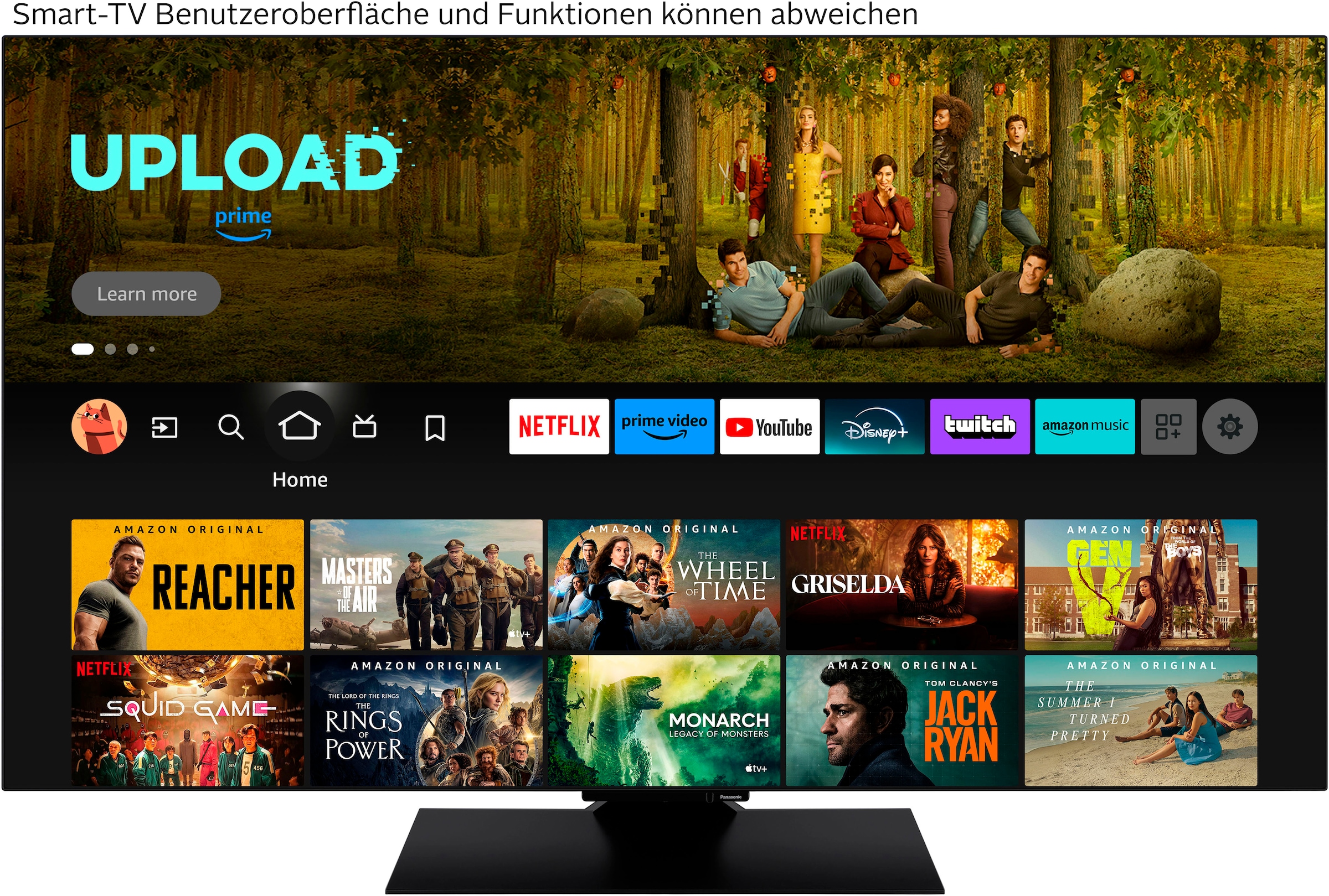 Panasonic OLED-Fernseher »TV-65Z80AEZ«, 4K Ultra HD, Smart-TV