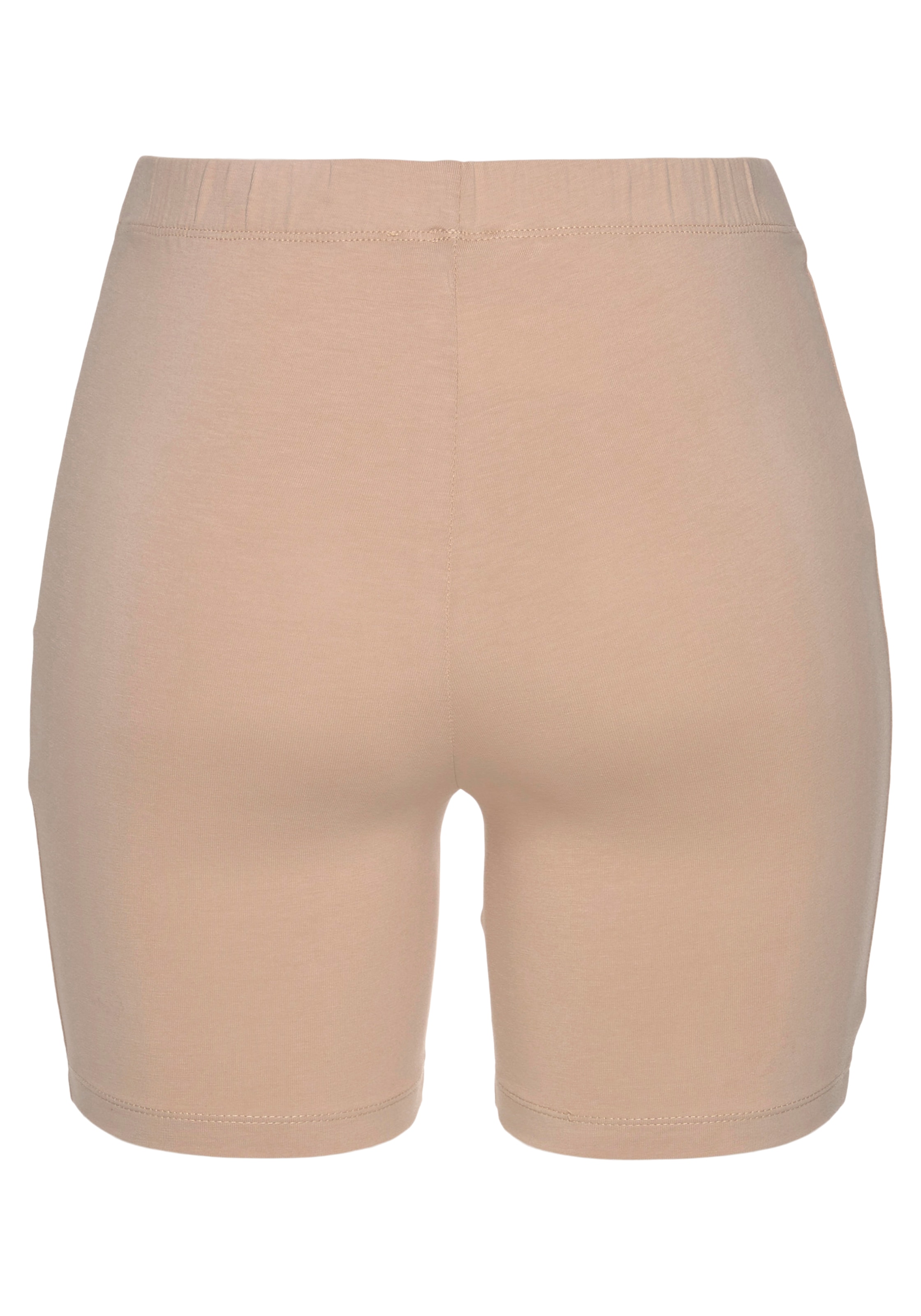 Tamaris Radlerhose, (2er-Pack), zum Unterziehen unter Kleidern und Röcken