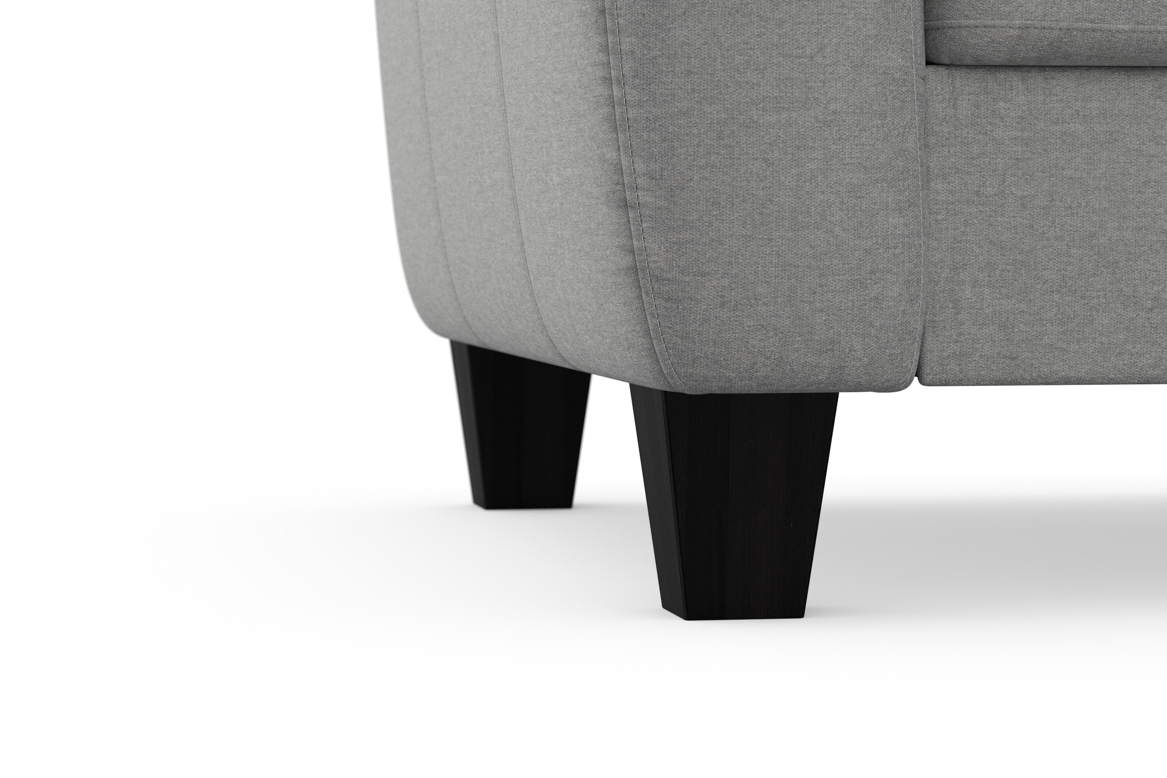 sit&more Ecksofa »Belluci L-Form«, inklusive Federkern, wahlweise mit Bettfunktion und Bettkasten