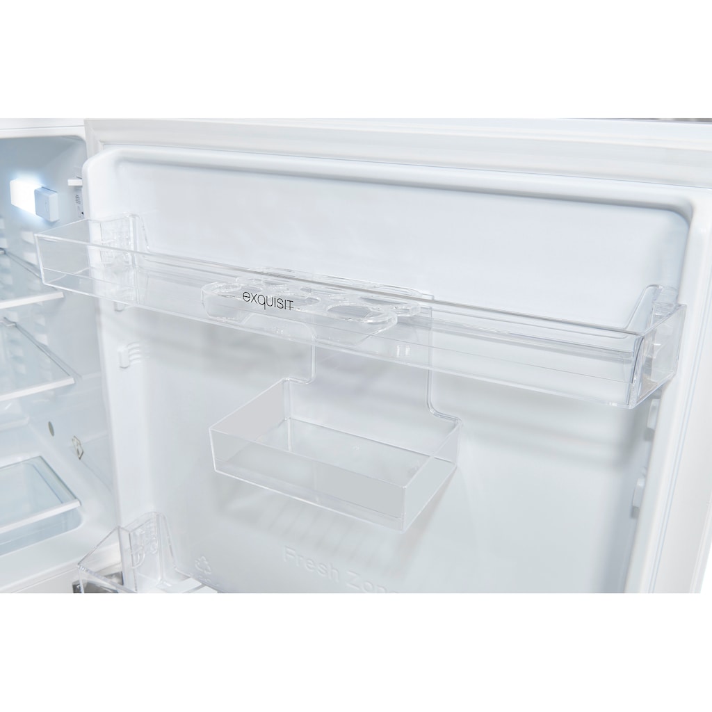 exquisit Kühlschrank »UKS140-V-FE-010E«, UKS140-V-FE-010E, 82,3 cm hoch, 59,5 cm breit